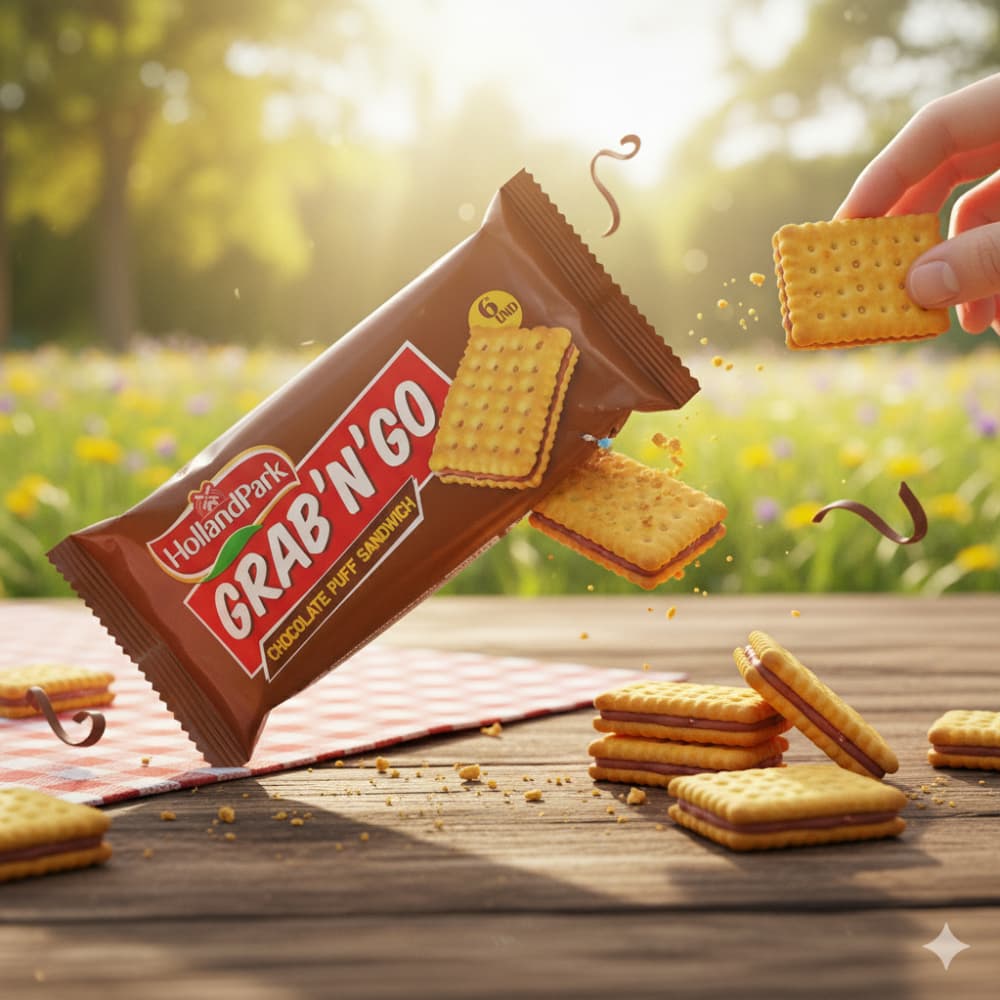 Galletas con crema de chocolate Grab'n'Go Holland Park (37 g / 1.30 oz) - Miniatura 4