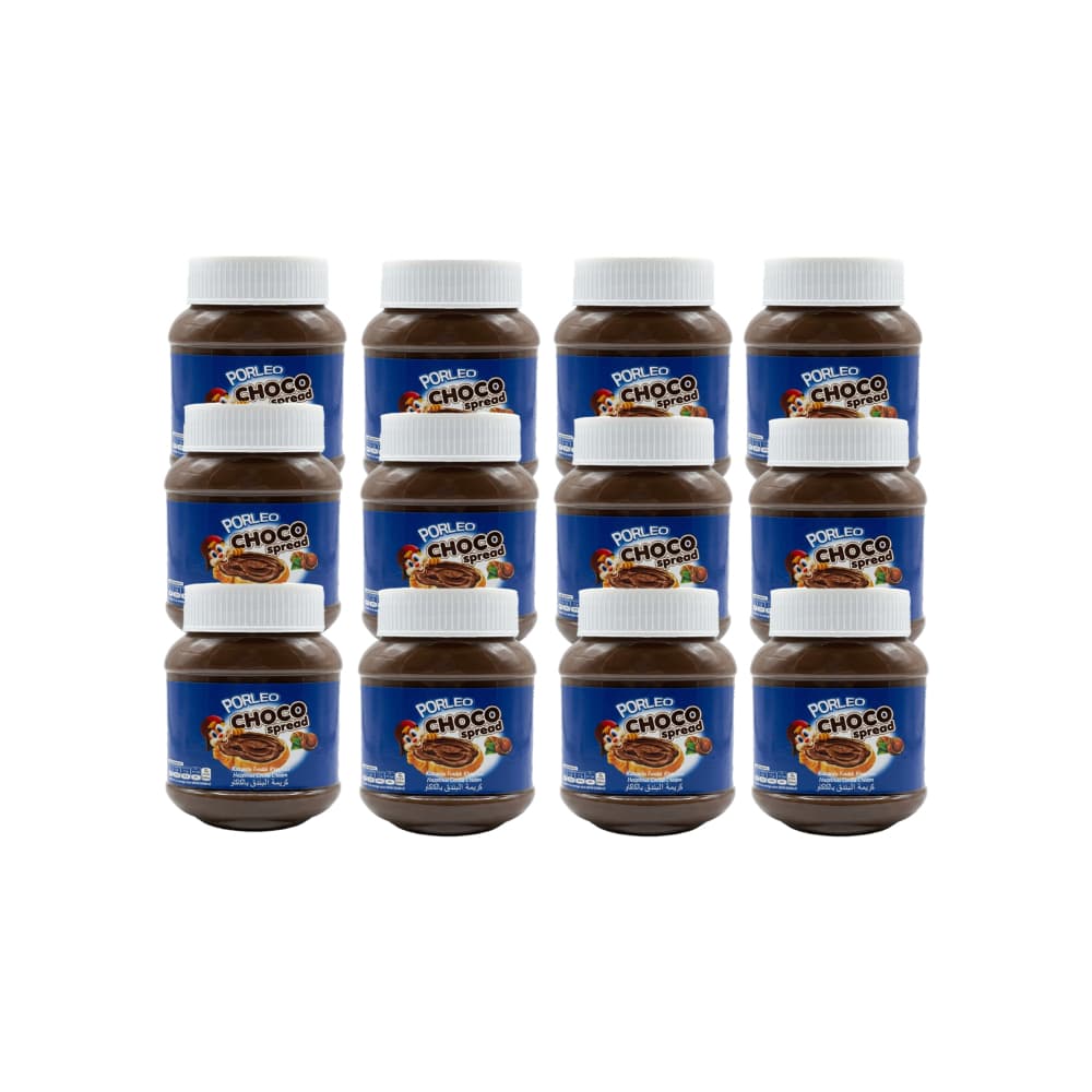 Crema de avellanas con cacao Porleo (12 x 350 g) - Imagen 1
