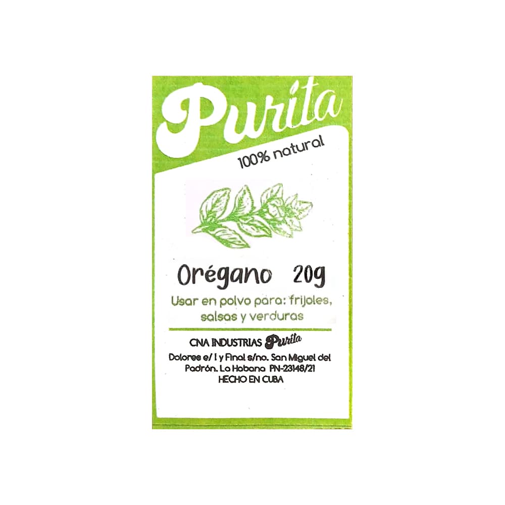Orégano en polvo Purita (20 g) - Miniatura 3