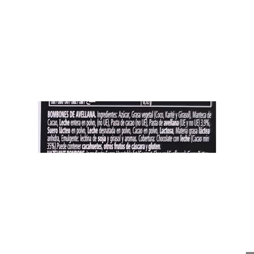 Bombones de chocolate con leche con relleno de avellana Delaviuda (150 g / 5.29 oz) - Miniatura 4