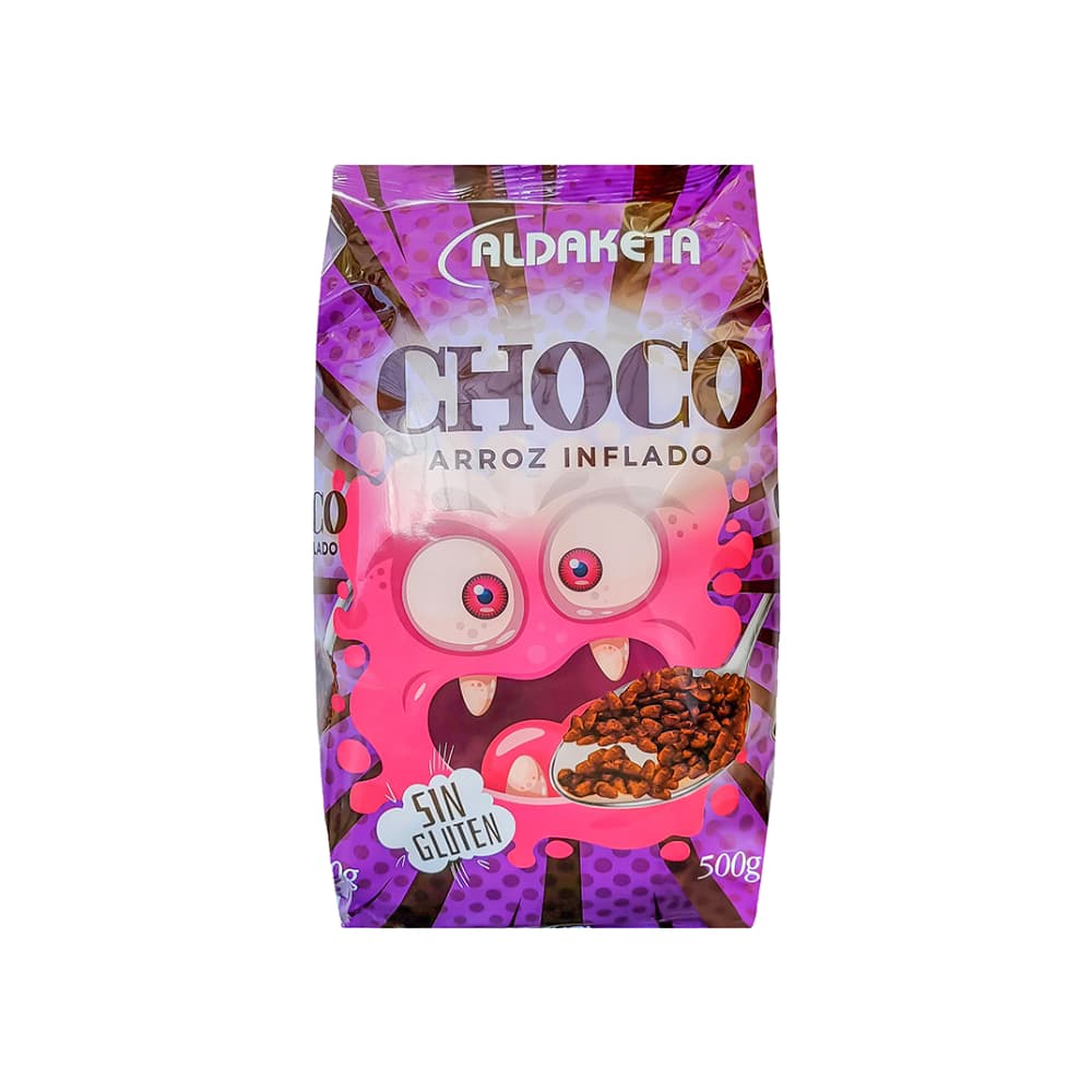 Cereal de arroz inflado Choco Aldaketa (500 g / 1.1 lb) - Imagen 1
