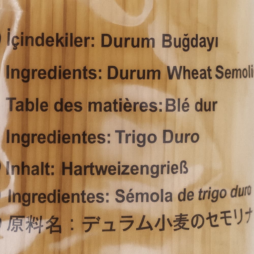 Espaguetis Ada (20 x 500 g / 1.1 lb) - Miniatura 3