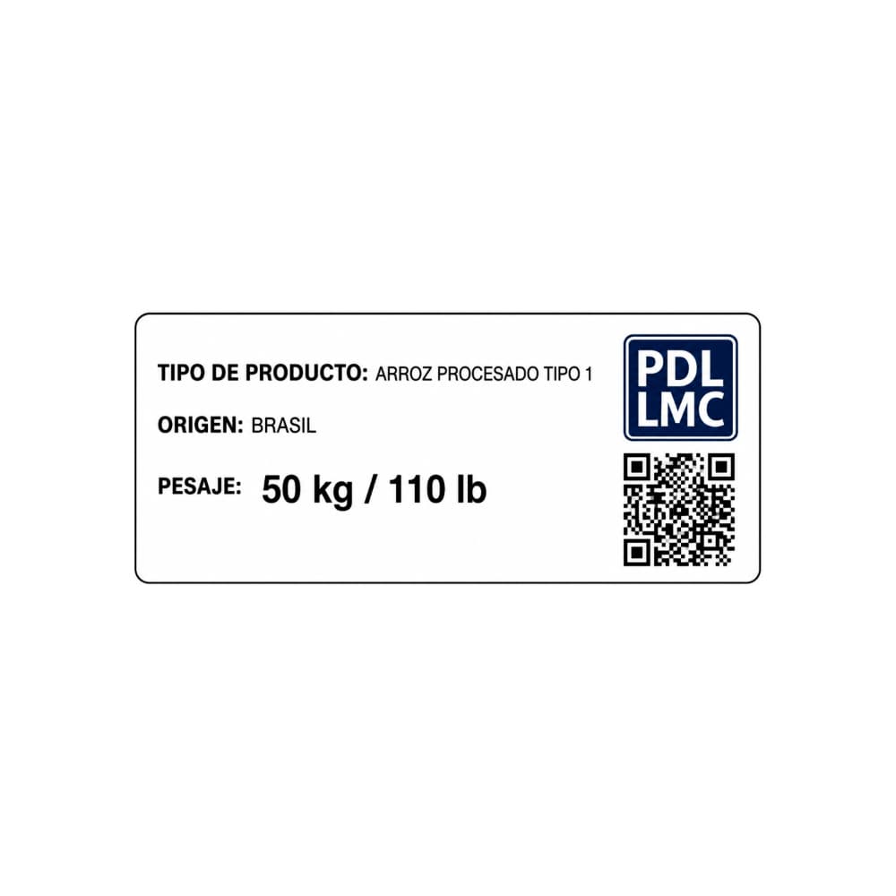 Arroz brasileño PDL LMC (50 kg / 110 lb) - Miniatura 3