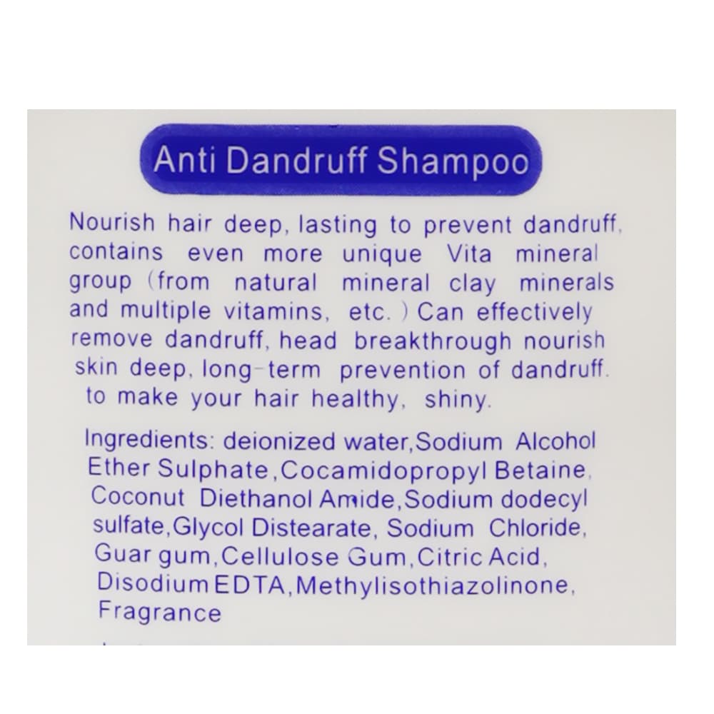 Champú anticaspa hidratante y nutritivo Parya (400 ml) - Miniatura 8