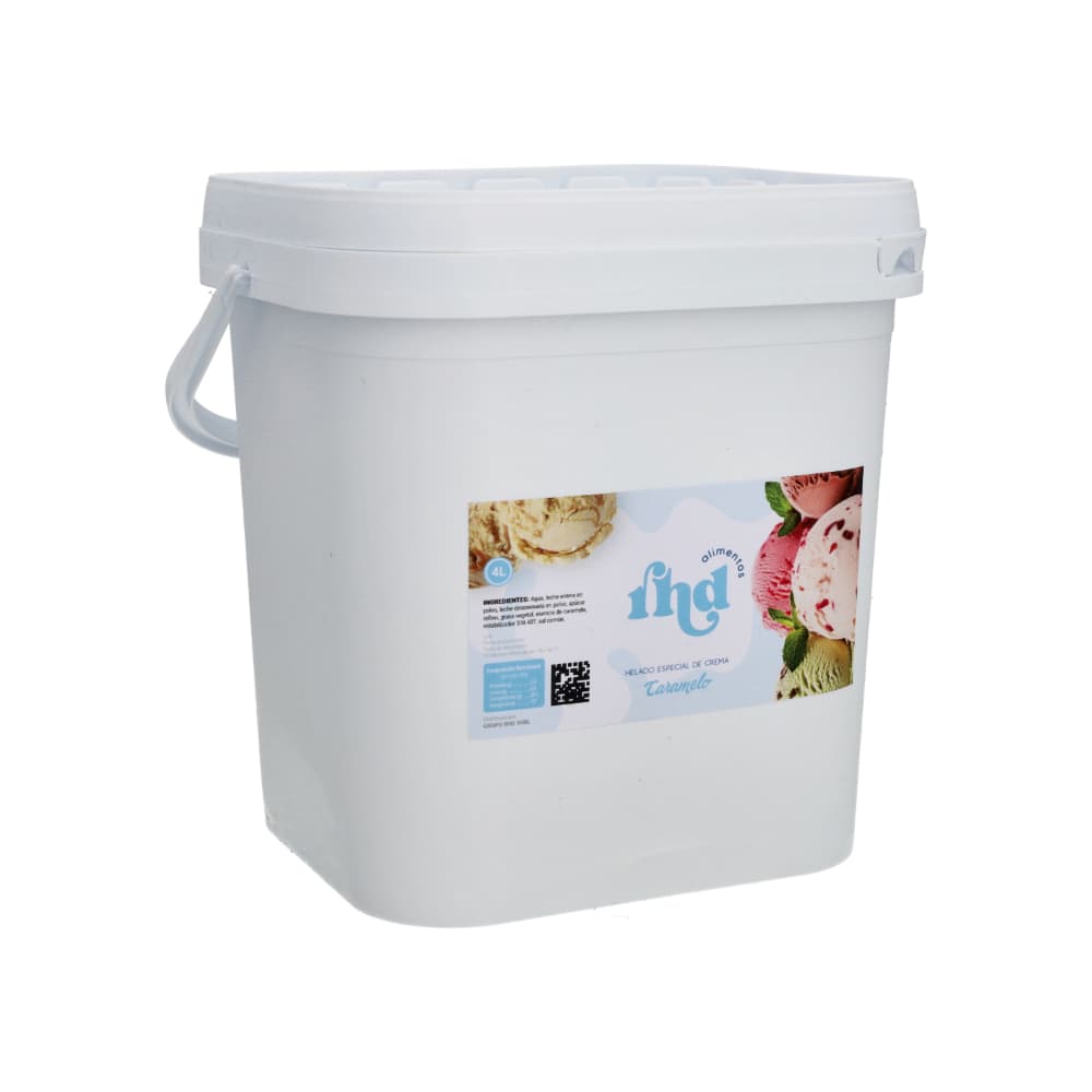 Helado especial de crema sabor caramelo RHD (4 L) - Miniatura 2