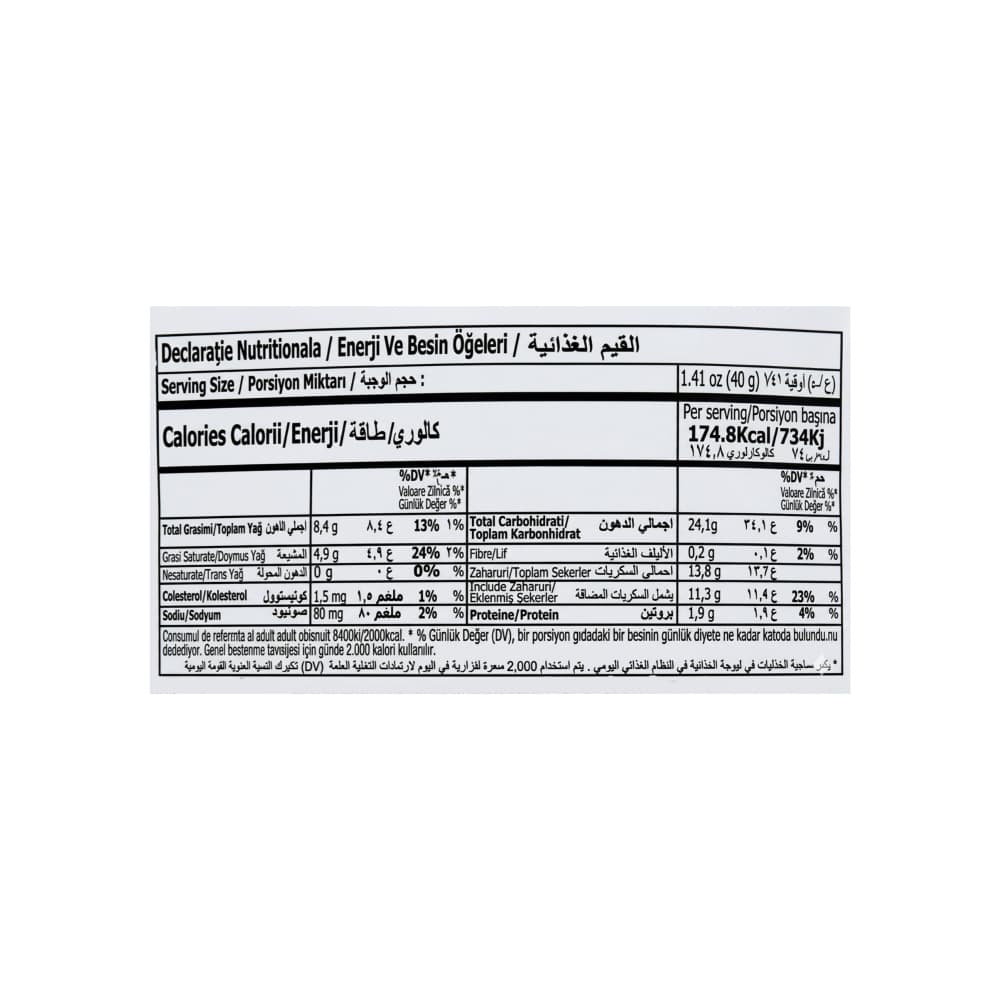Dona rellena y cubierta de crema de chocolate InVite (40 g / 1.41 oz) - Miniatura 3