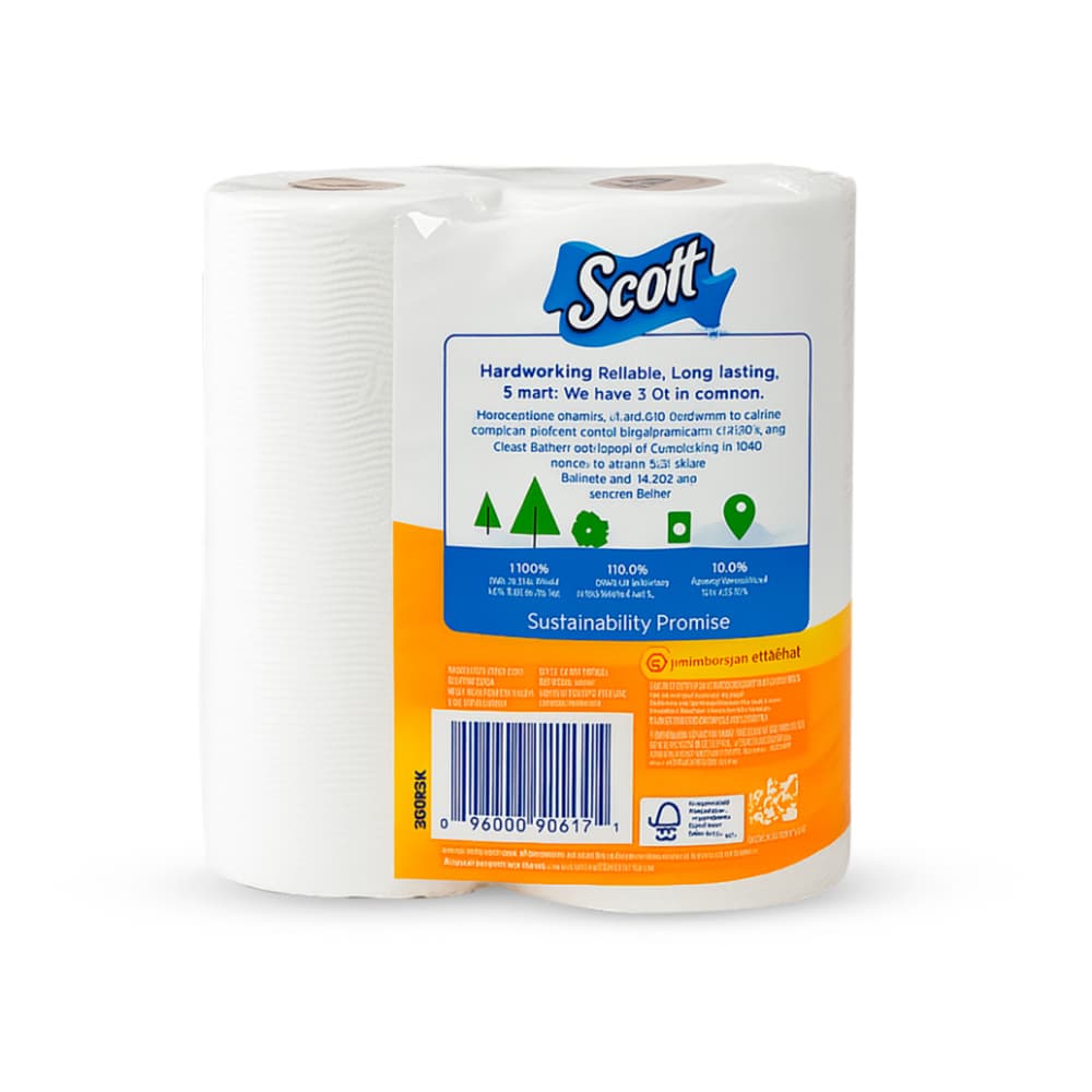 Papel sanitario doméstico Scott Brand (12 x 4 U) - Miniatura 2