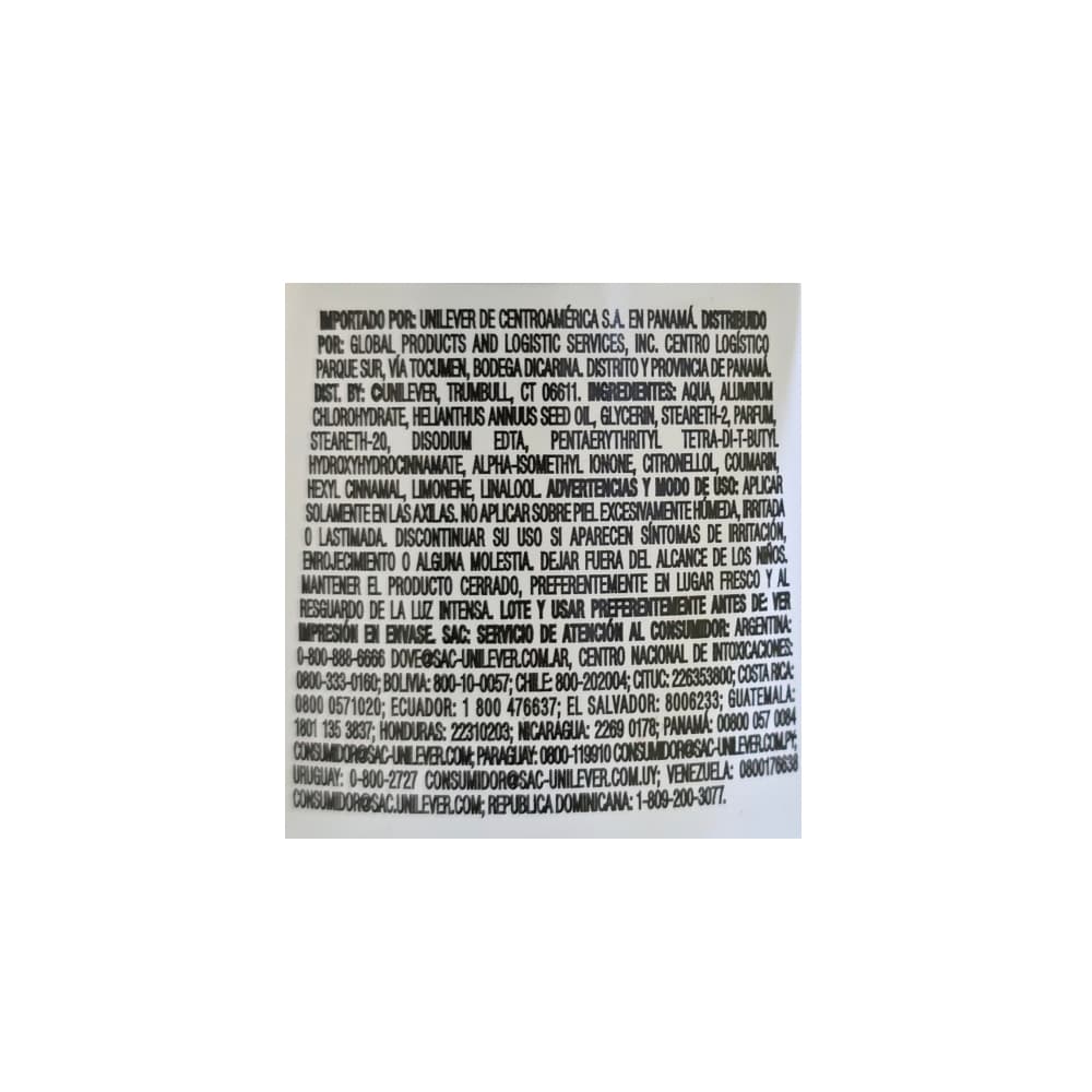 Desodorante antitranspirante en roll on protección total Men+Care Dove (50 ml) - Miniatura 3