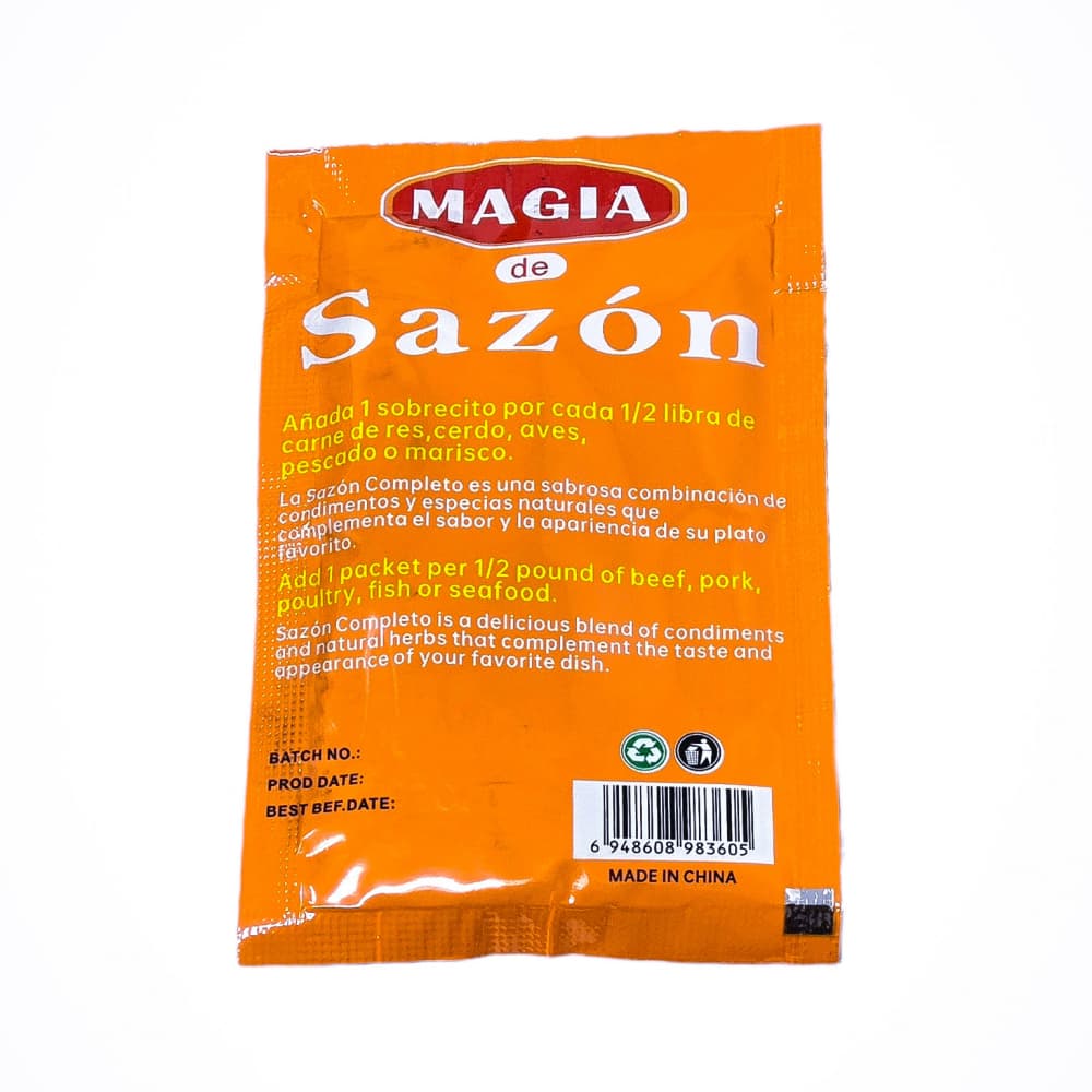 Sazón completo con cilantro y comino Magia (10 g) - Miniatura 2