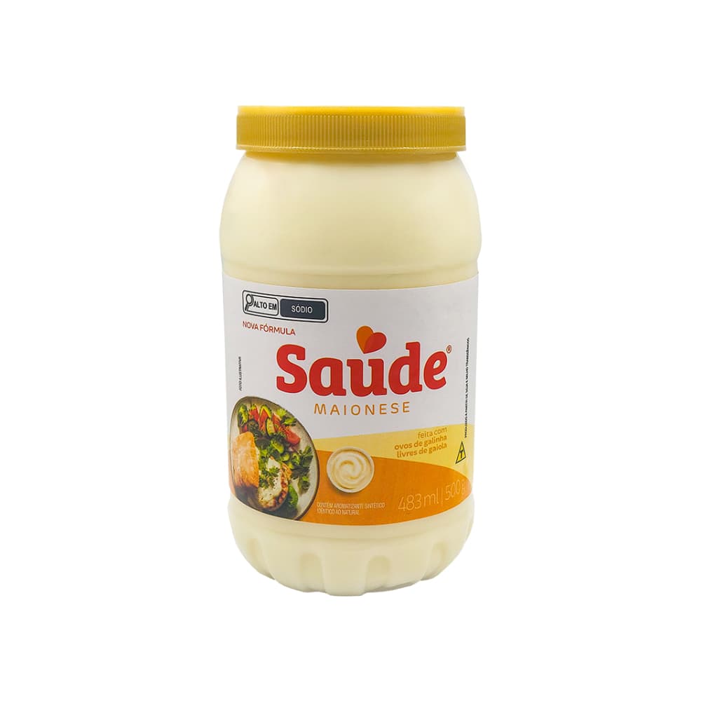 Mayonesa Saude (483 ml) - Imagen 1
