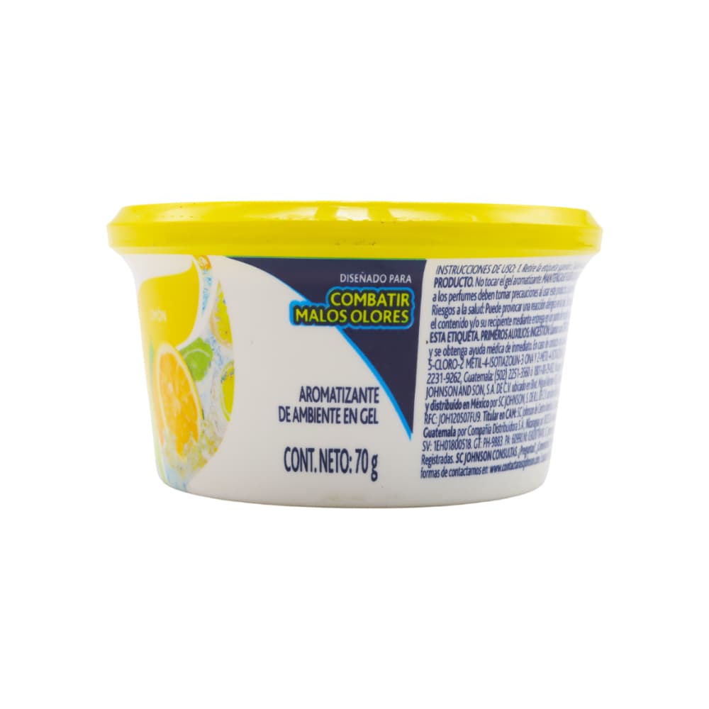 Aromatizante de ambiente mini gel con fragancia limón Glade (70 g / 2.46 oz) - Miniatura 5