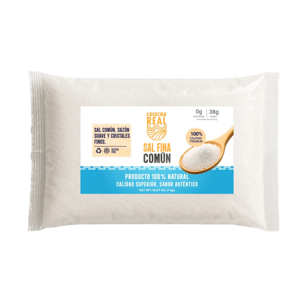 Sal fina común Cosecha Real (1 kg / 2.2 lb) - Imagen 1
