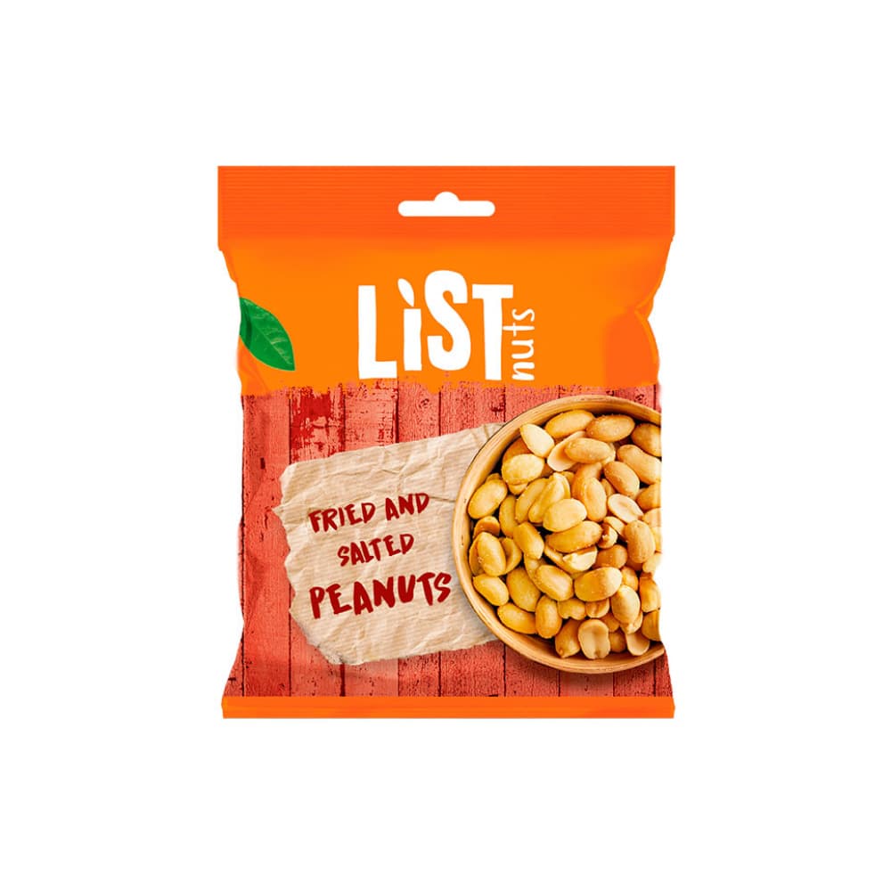 Maní frito y salado List Nuts (150 g / 5.29 oz) - Imagen 1