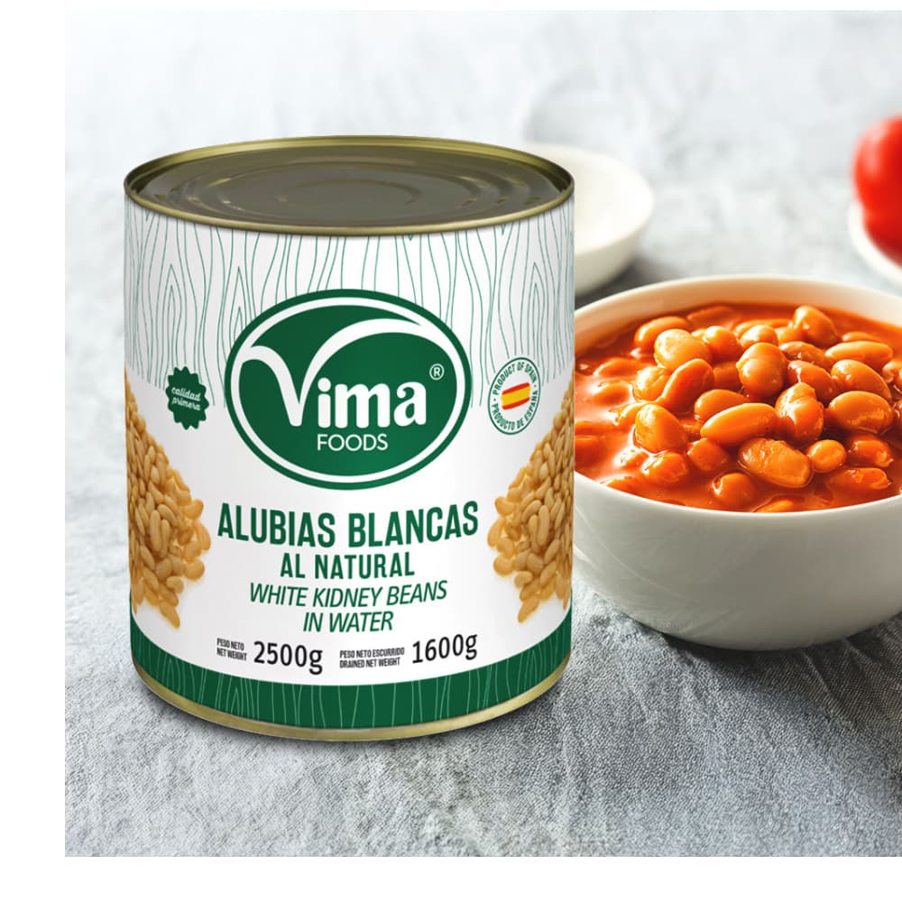 Alubias blancas Vima Foods (2.5 kg / 5.51 lb) - Miniatura 4