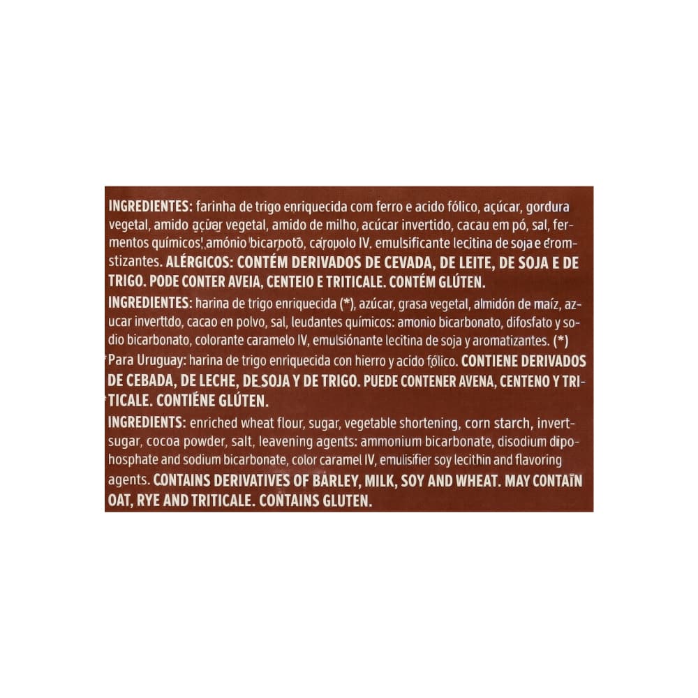 Galletas dulces con crema sabor chocolate Nikito (6 x 51.6 g / 1.82 oz) - Miniatura 4