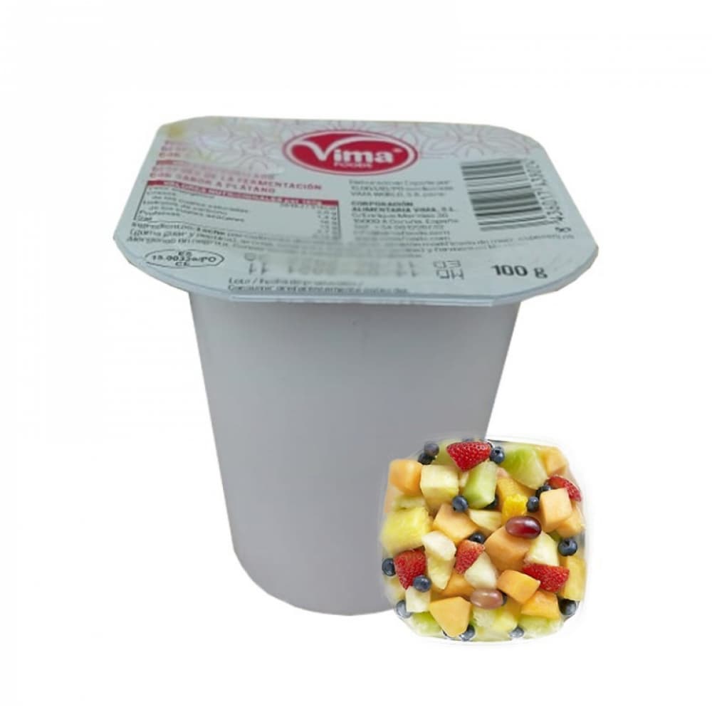 Yogurt pasteurizado de macedonia Vima Foods (4 x 100 g / 3.52 oz) - Miniatura 4