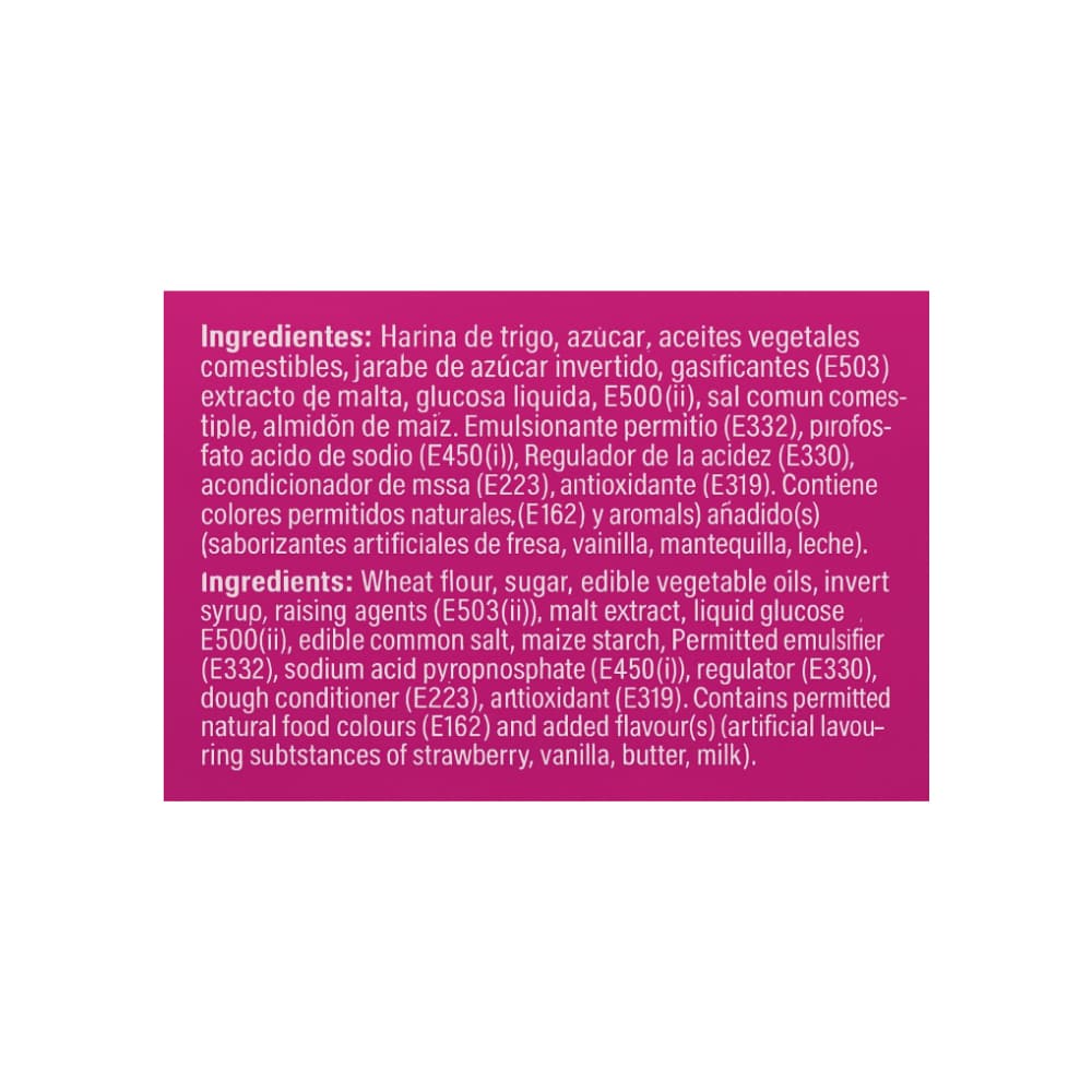 Galletas con crema sabor vainilla Cremelo (20 x 22 g) + Galletas con crema sabor fresa Cremelo (20 x 22 g) - Miniatura 2