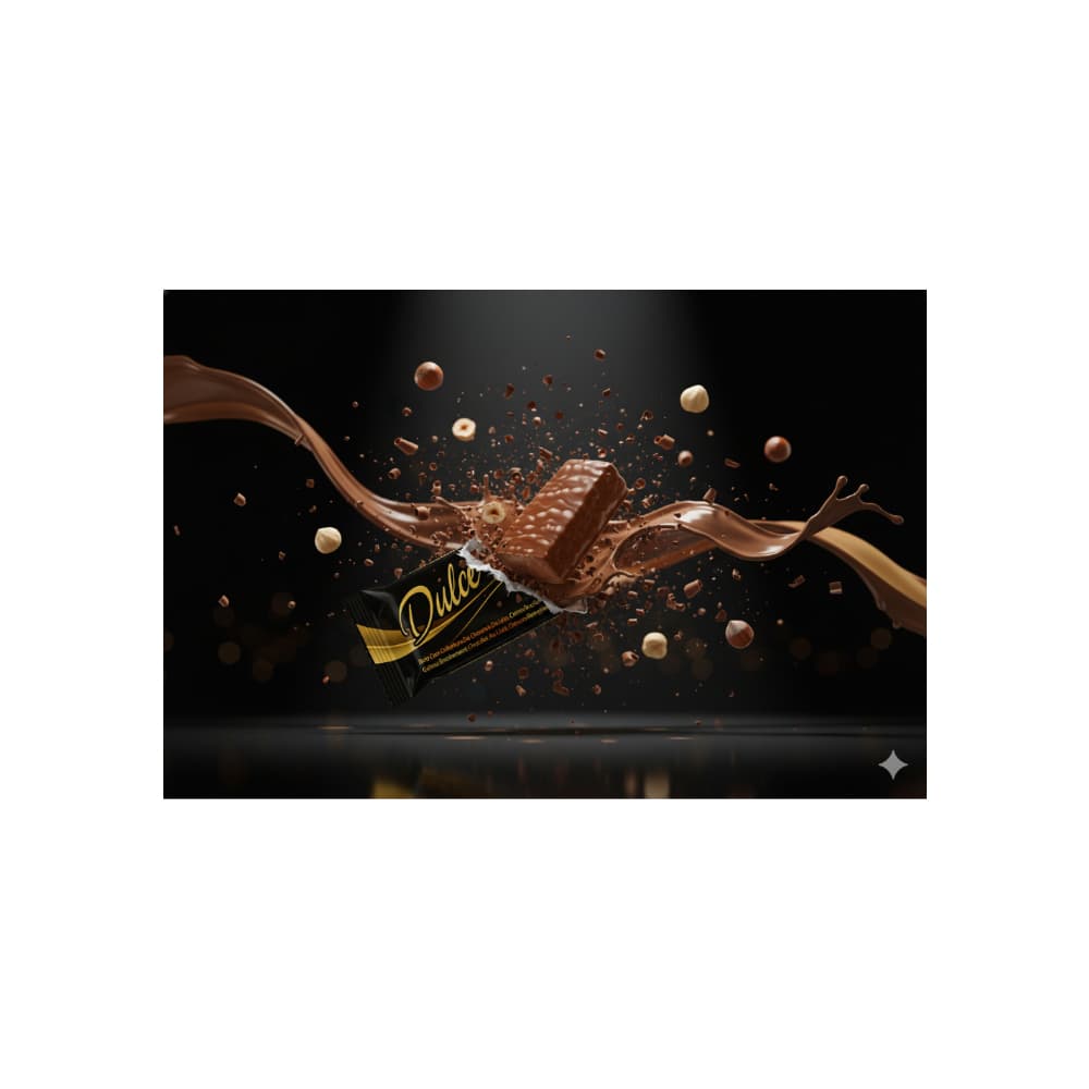 Pastel de chocolate con leche relleno de crema de cacao Dulce (24 x 30 g / 1.06 oz) - Miniatura 4