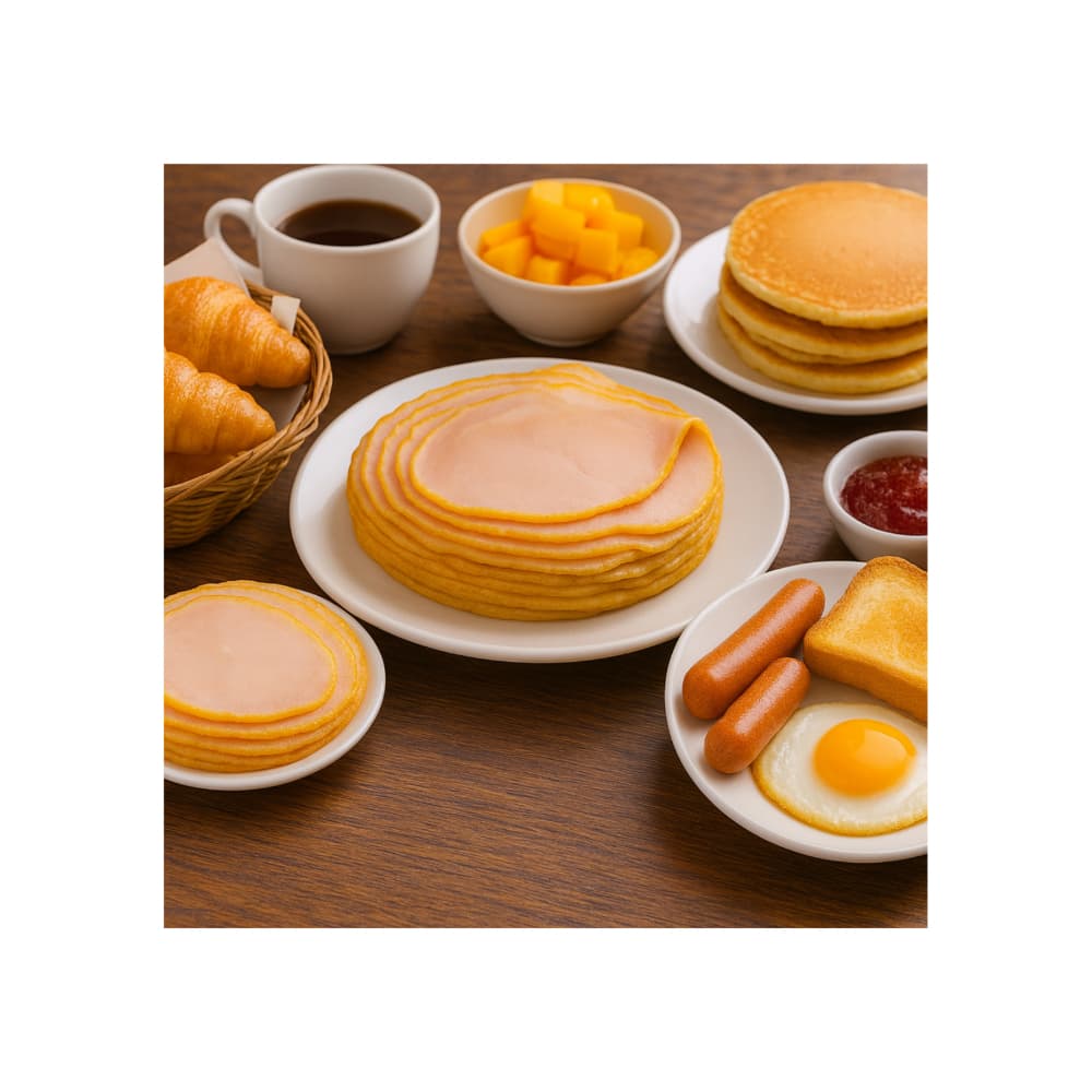 Jamón pierna lasqueado y ahumado Wapa (1 kg / 2.2 lb) - Miniatura 4