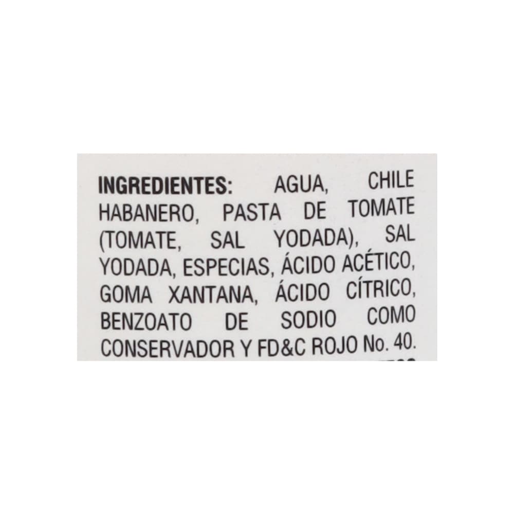 Salsa picante roja de chile habanero El Yucateco (150 ml) - Miniatura 5