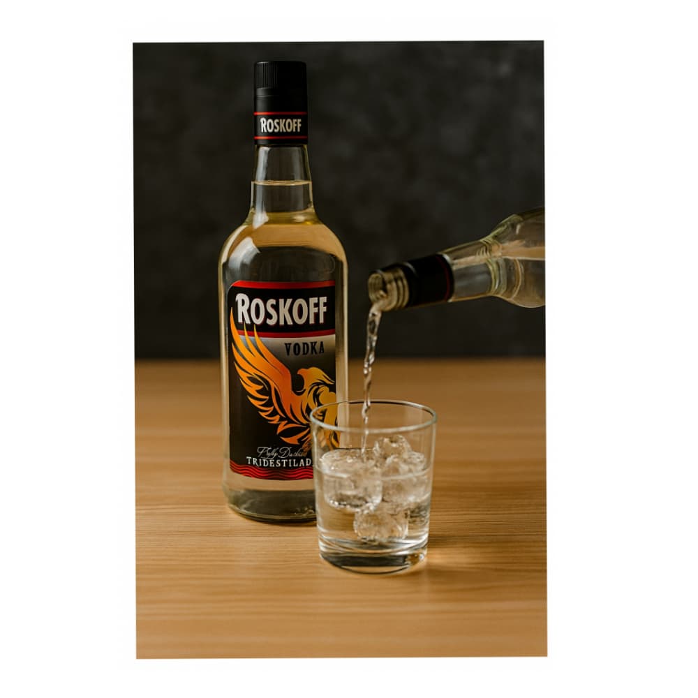 Vodka tridestilado Roskoff (965 ml) - Miniatura 4
