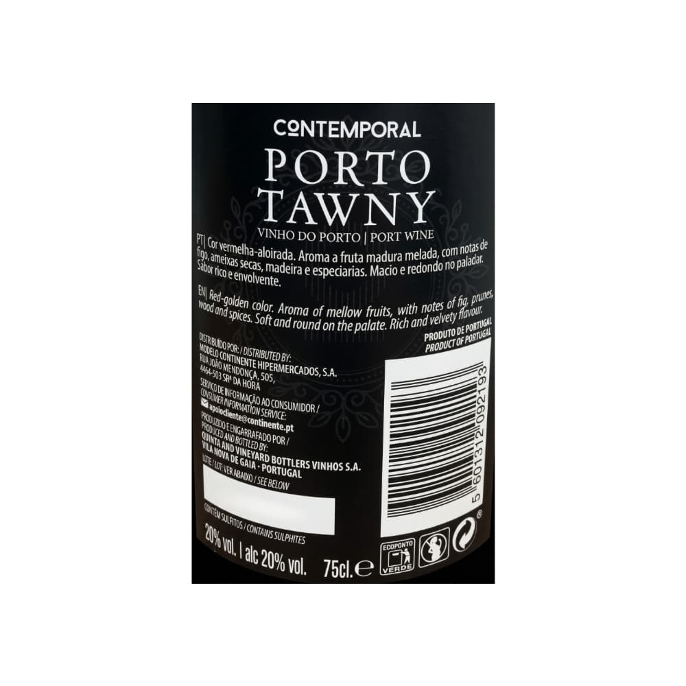 Vino de Oporto Tawny Contemporal (750 mL / 25.36 floz) - Miniatura 3