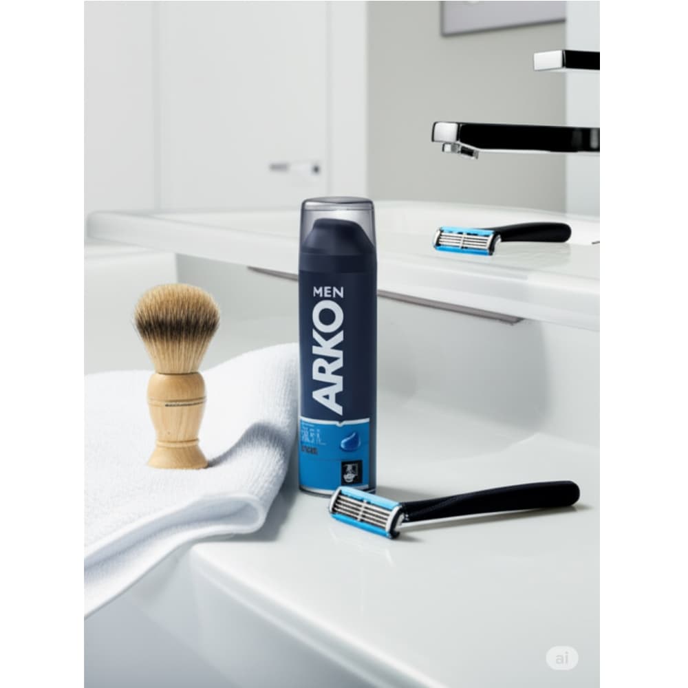 Gel de afeitar fresco Arko (200 ml) - Miniatura 2