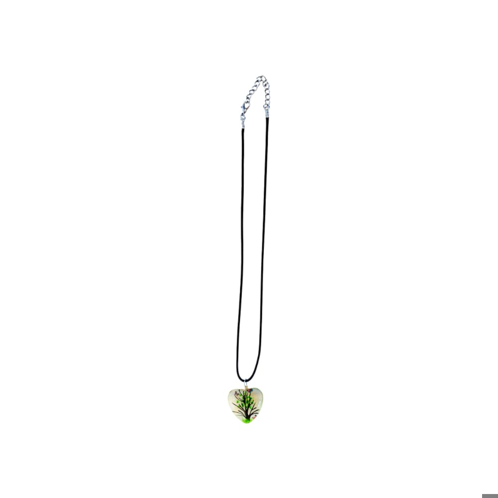 Collar con colgante de árbol de la vida verde Tiara - Miniatura 2