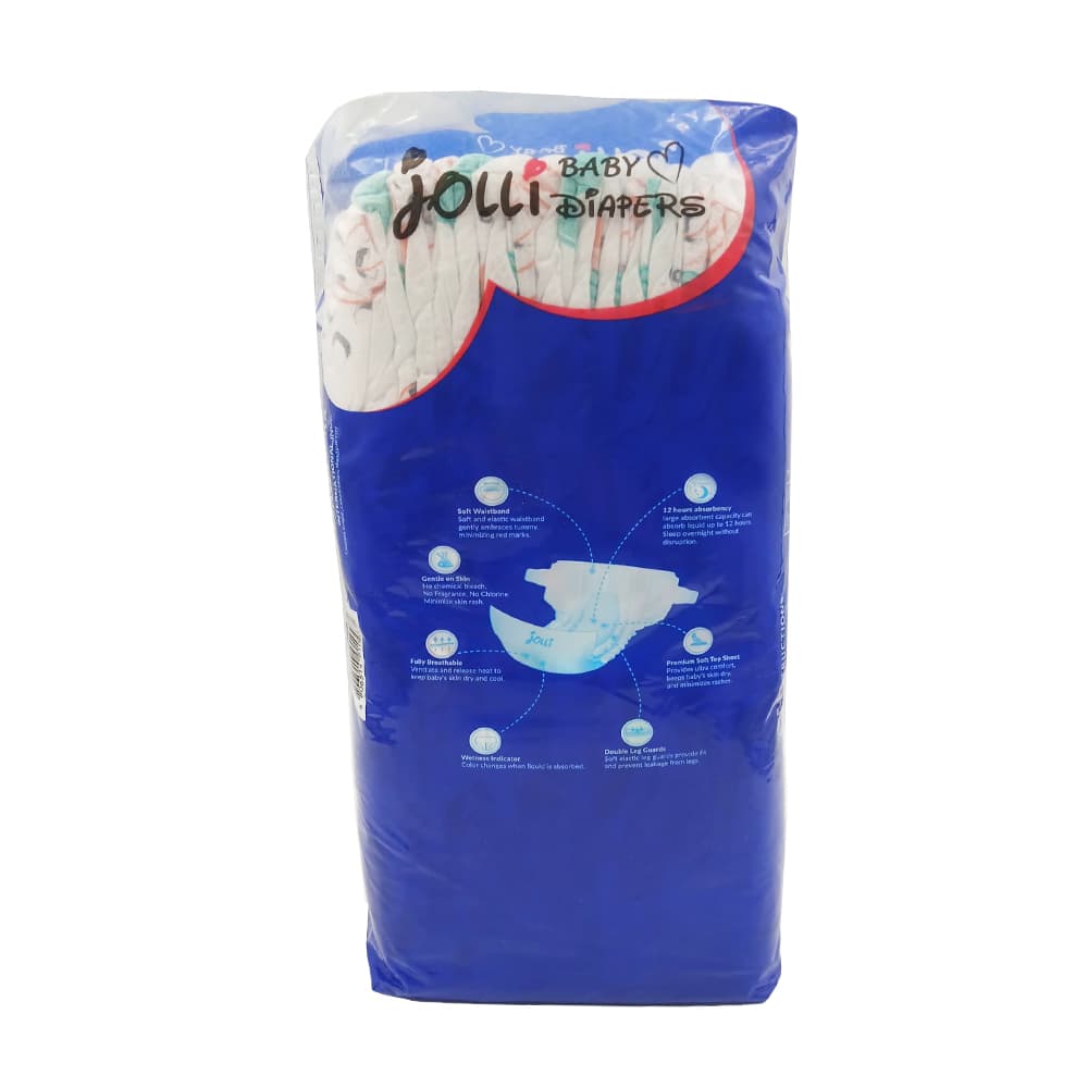 Pañales desechables para bebé talla L Jolli (30 U) - Miniatura 3