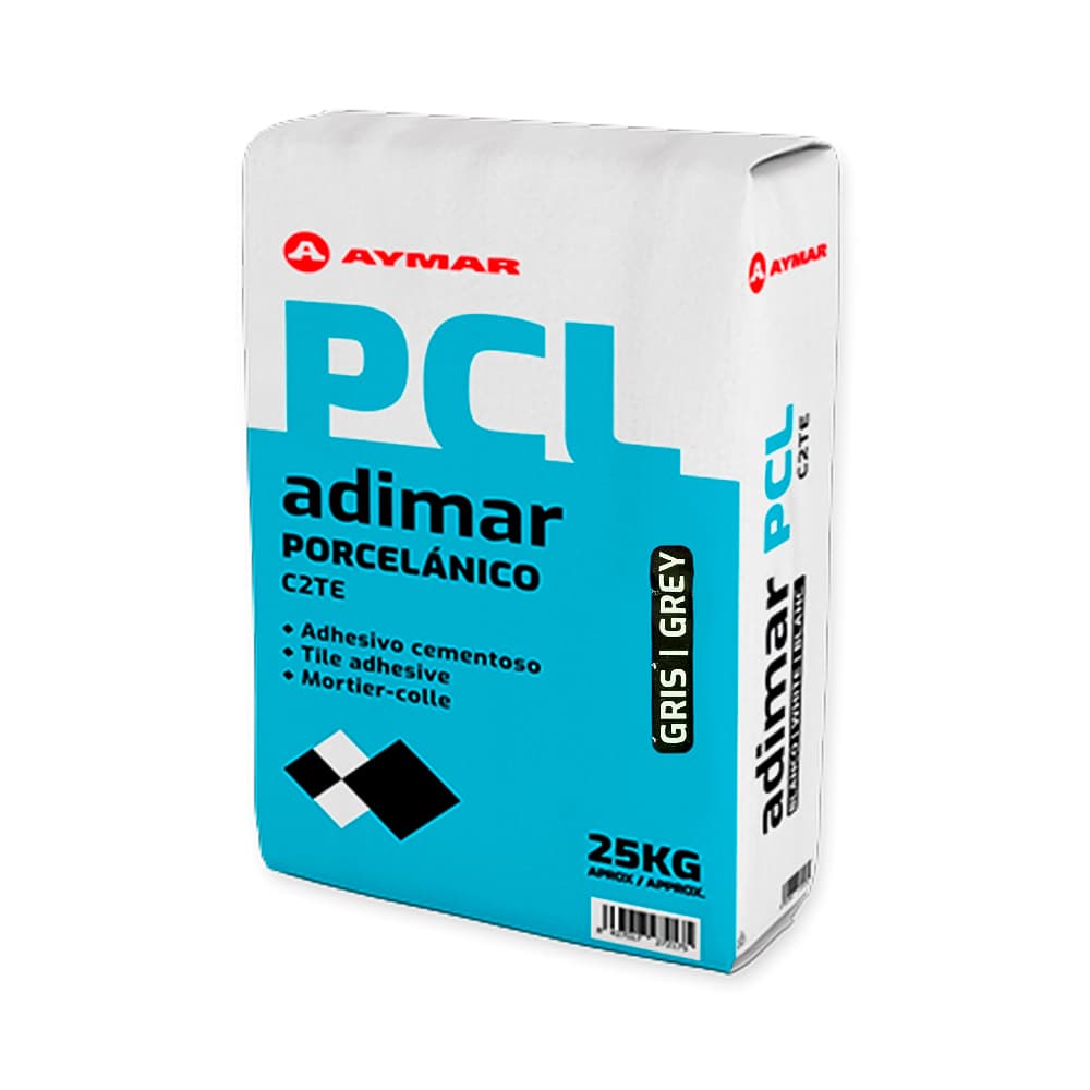 Adhesivo cementoso porcelámico gris Adimar (25 kg / 55.11 lb) - Miniatura 2