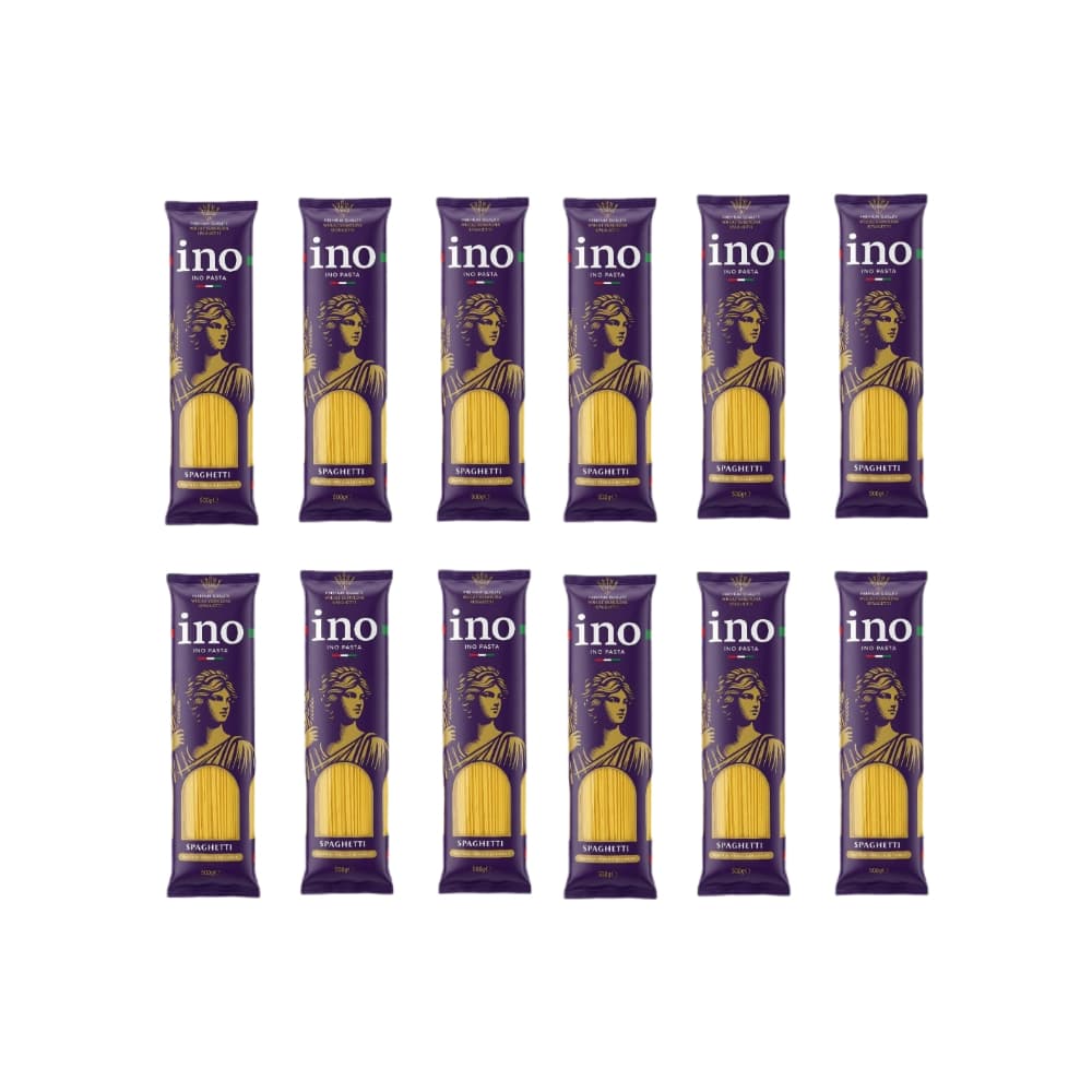 Spaguetti Ino Pasta (12 x 500 g / 17.64 oz) - Imagen 1