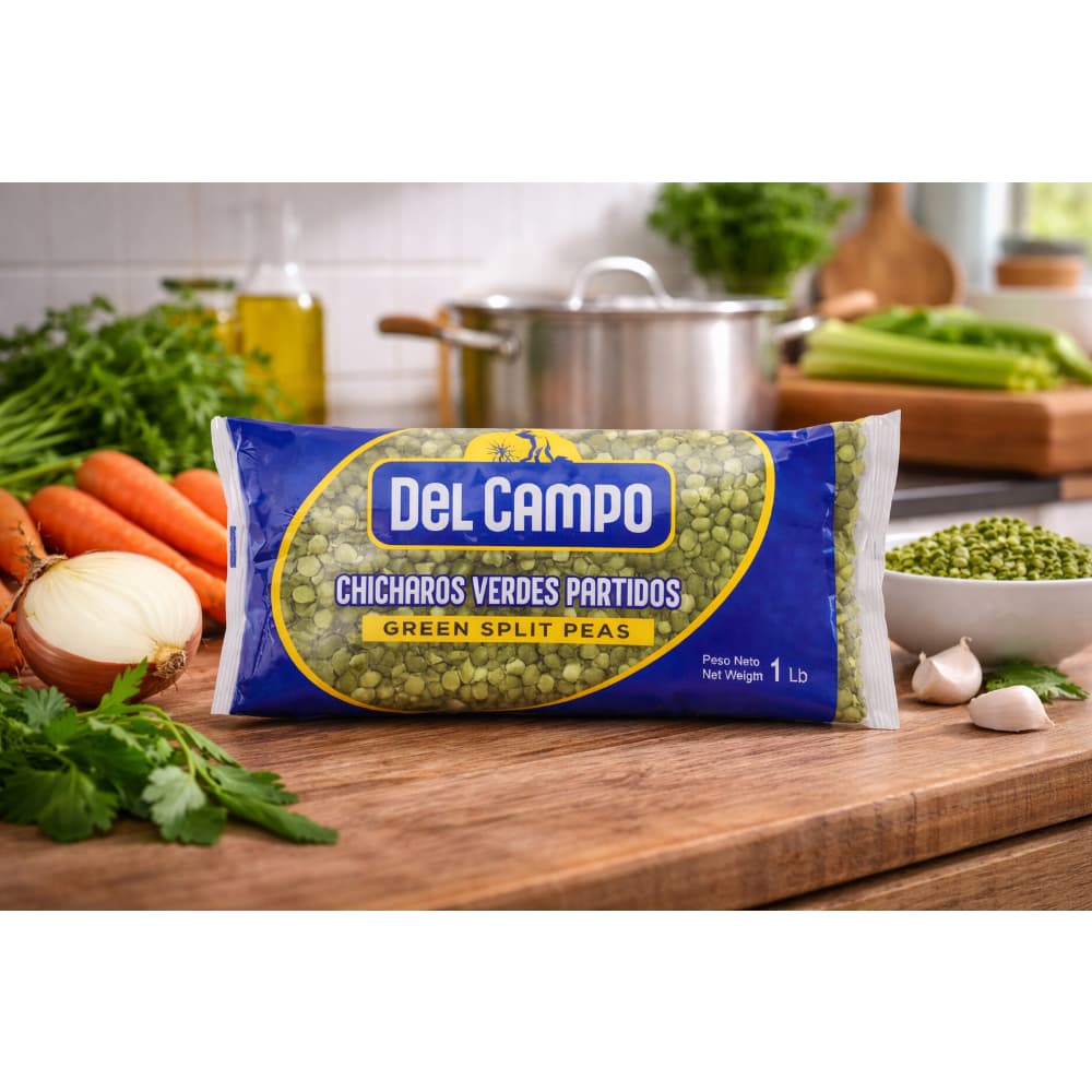 Chícharos verdes partidos Del Campo (454 g / 1 lb) - Miniatura 5