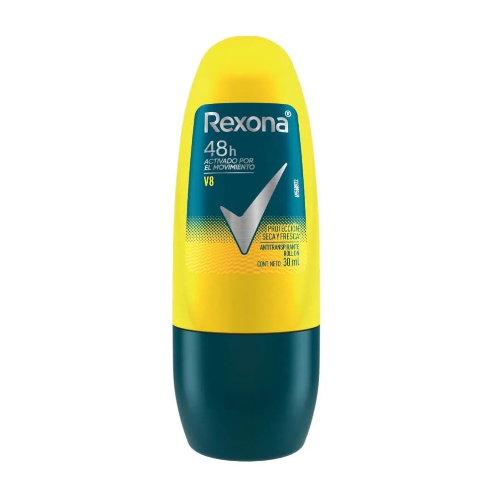 Desodorante antitranspirante Roll On V8 Rexona (30 ml) - Miniatura 4