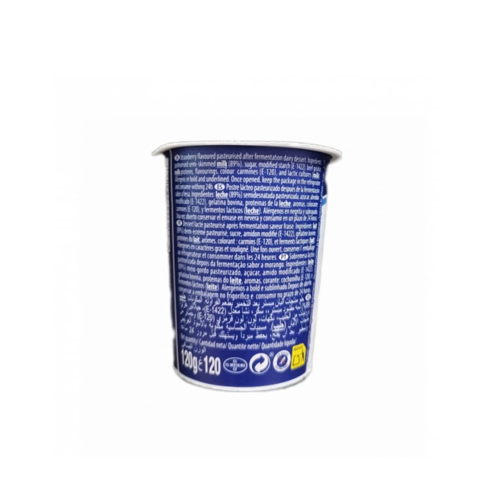 Yogurt sabor fresa Original PMI (24 x 120 g / 4.23 oz) - Miniatura 3