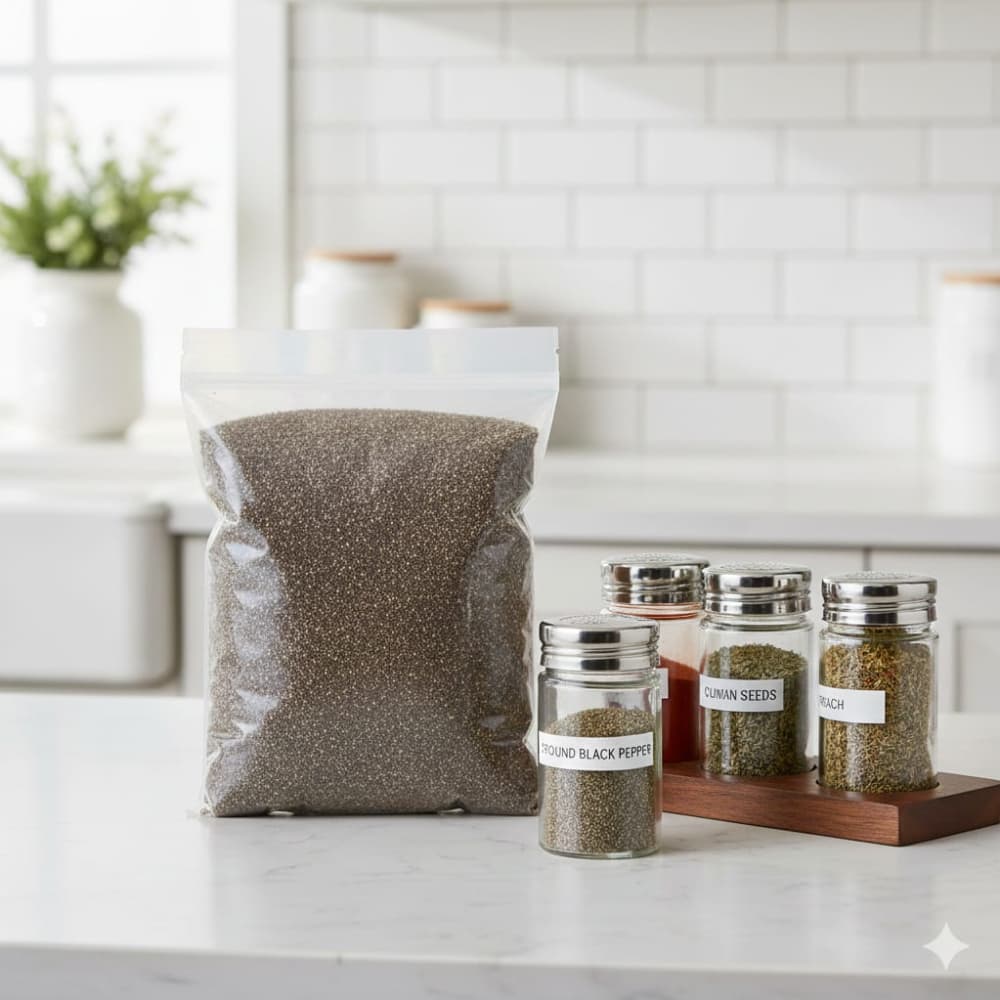 Pimienta negra molida Jimm (230 g / 8.11 oz) - Miniatura 4