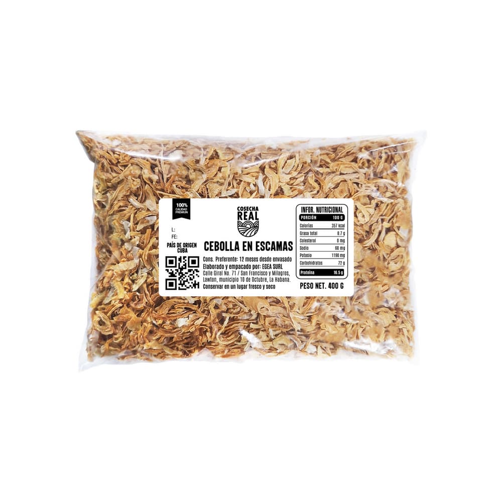 Cebolla en escamas Cosecha Real (400 g / 14.1 oz) - Miniatura 2
