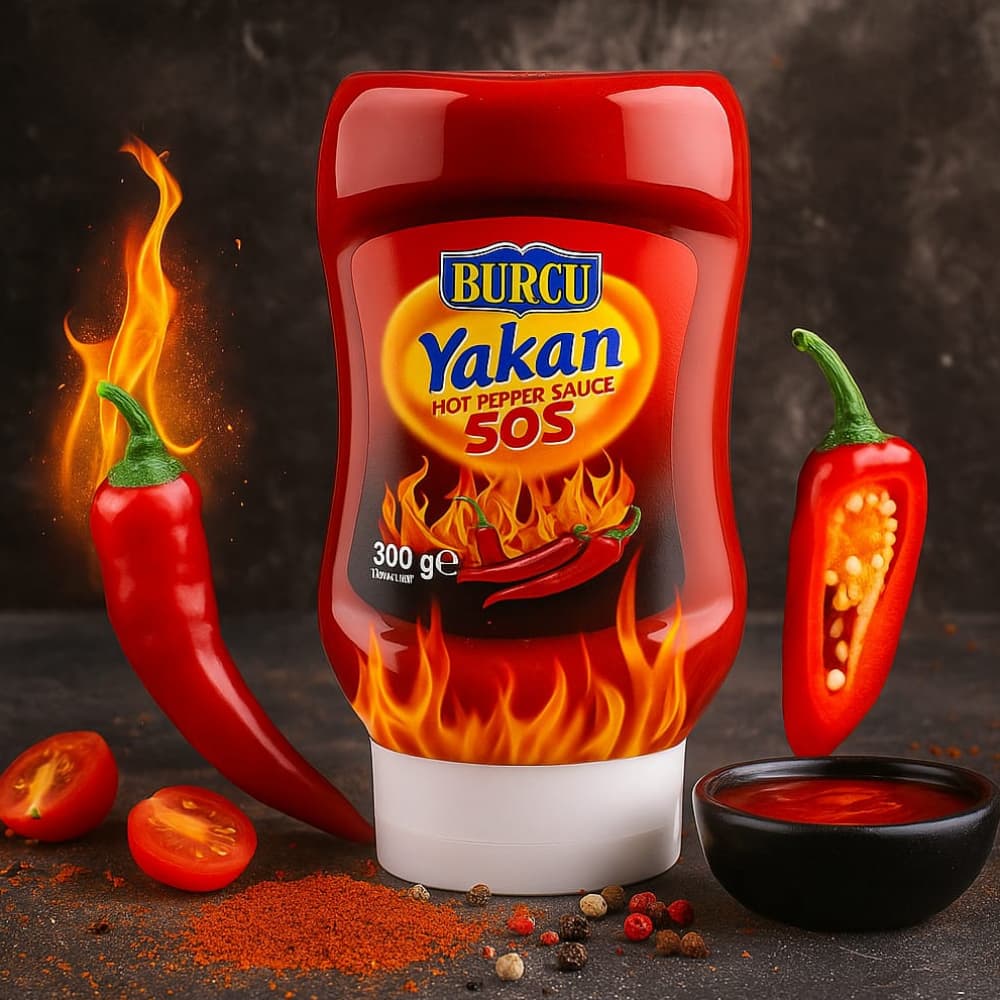 Salsa picante Burcu (300 g / 10.58 oz) - Miniatura 3