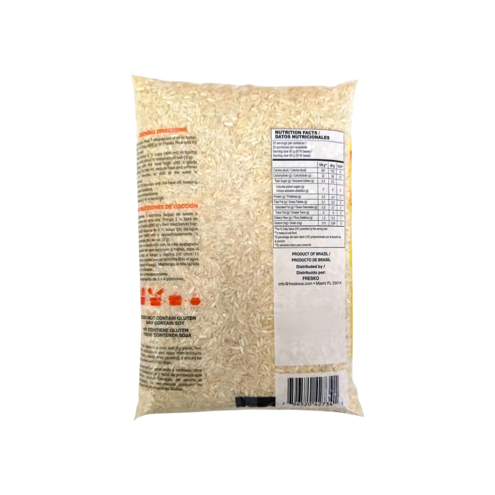 Arroz blanco grano largo Fresko (1 kg / 2.2 lb) - Miniatura 2