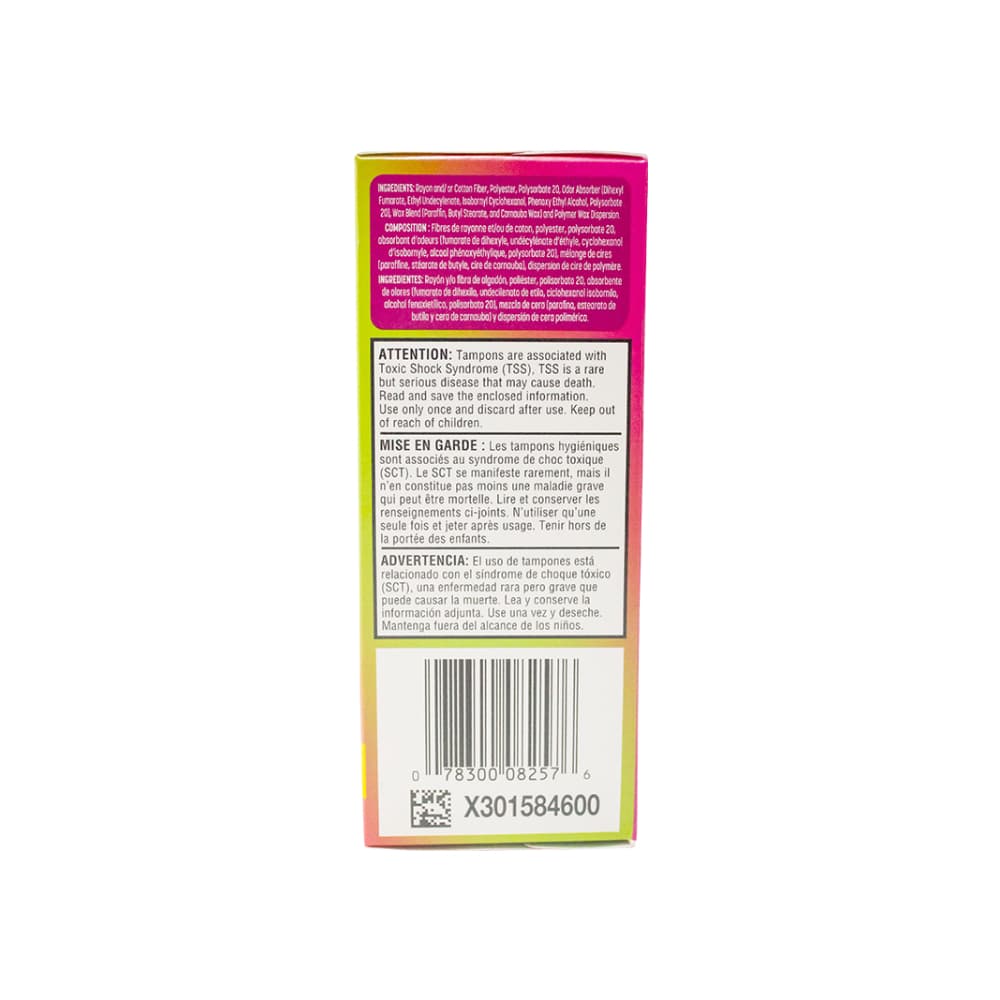 Tampones con aplicador plástico Playtex Sport Odor Shield Regular (16 U) - Miniatura 4