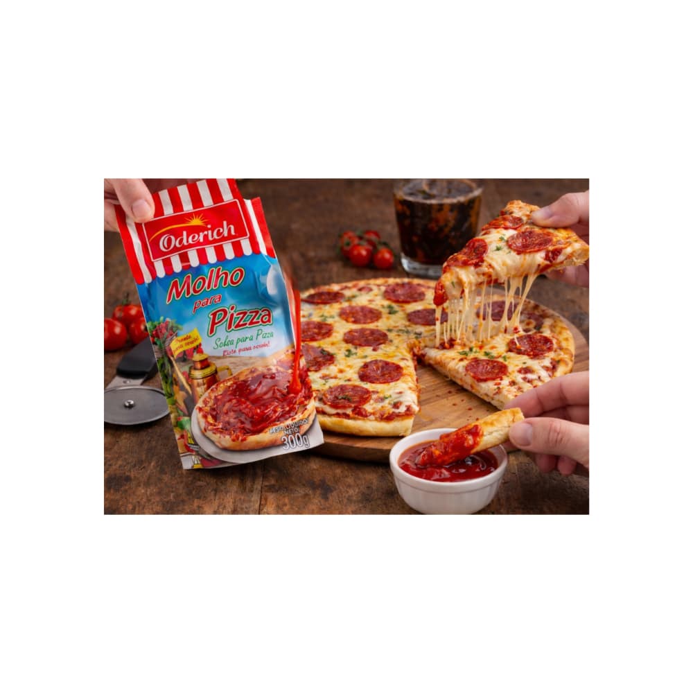 Salsa para pizza Oderich (300 g / 10.58 oz) - Miniatura 4