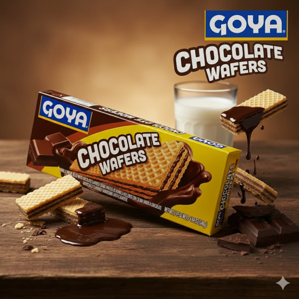 Sorbeto de vainilla relleno con crema sabor a chocolate Goya (140 g / 4.94 oz) - Miniatura 4