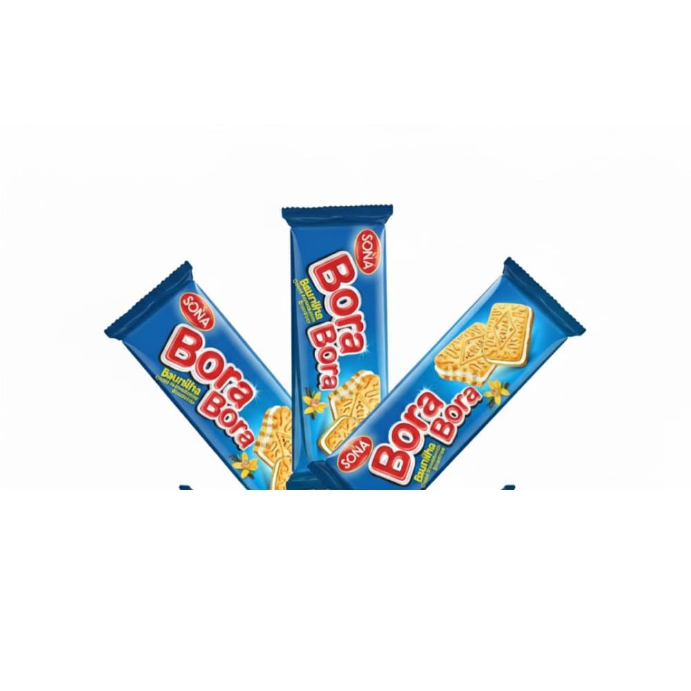 Galletas con crema sabor vainilla Bora Bora Holland Park (3 x 78 g / 2.75 oz) - Imagen 1