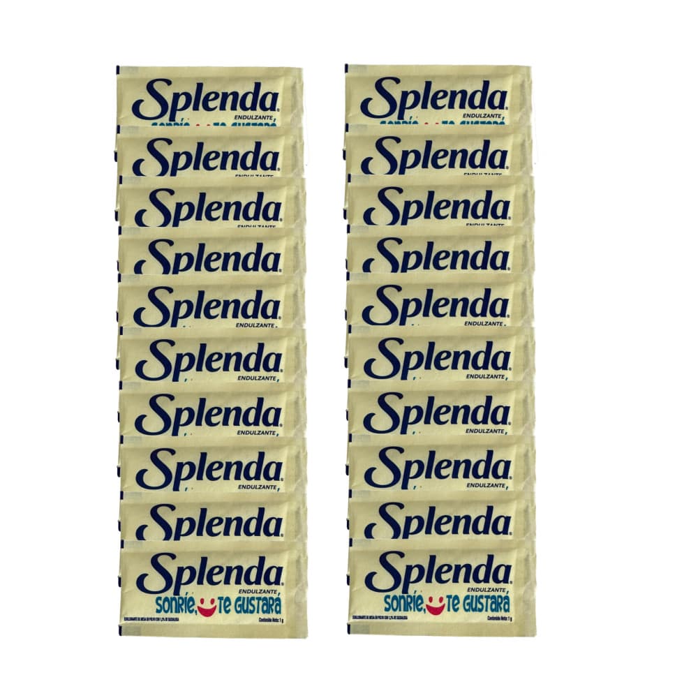 Edulcorante con 1.2% de sucralosa Splenda (20 x 1 g) - Miniatura 3