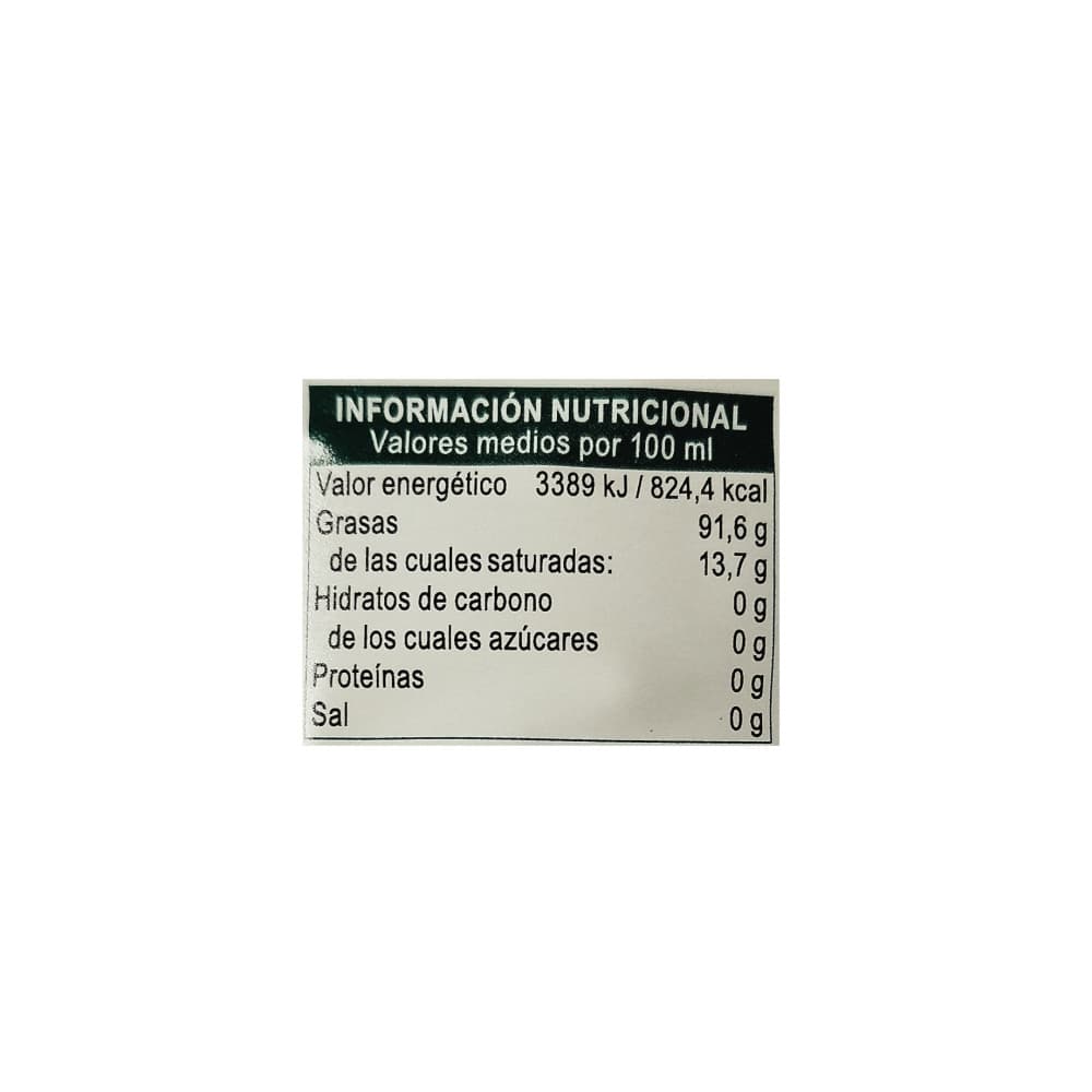 Aceite de oliva Vima Foods (1 L) - Miniatura 3