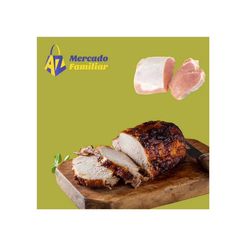 Lomo de cerdo sin piel y sin hueso AZ Mercado-Familiar (3.63 kg / 8 lb) - Miniatura 4