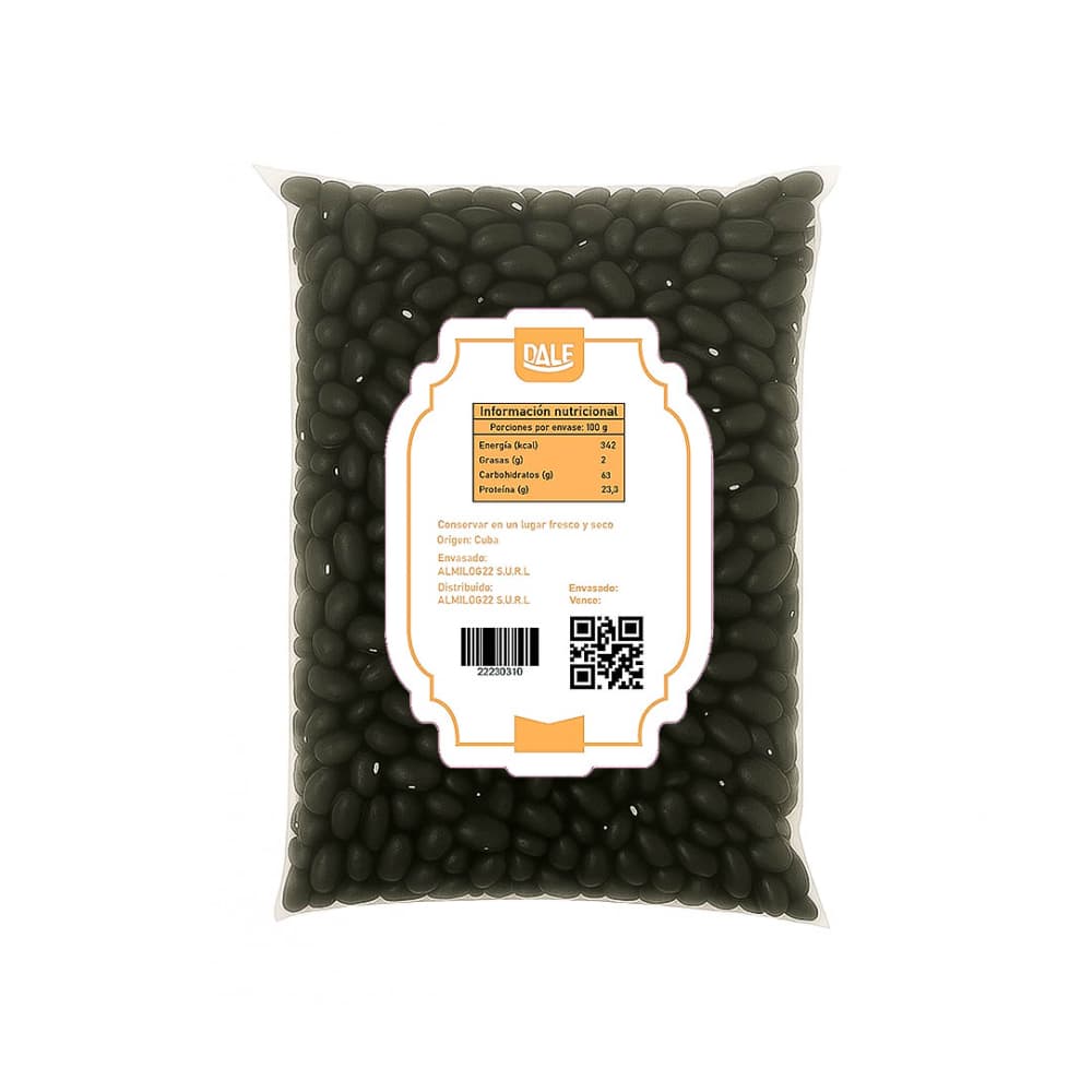 Frijoles negros Dale (907 g / 2 lb) - Miniatura 3