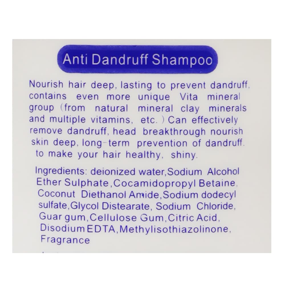 Champú anticaspa tipo océano dinámico Parya (400 ml) - Miniatura 2
