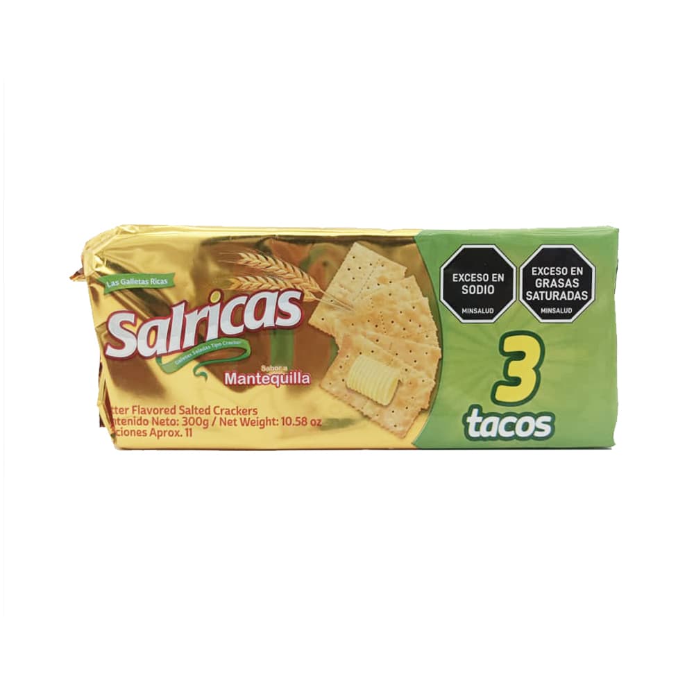 Galletas saladas sabor mantequilla Salricas (300 g / 10.58 oz) - Miniatura 3