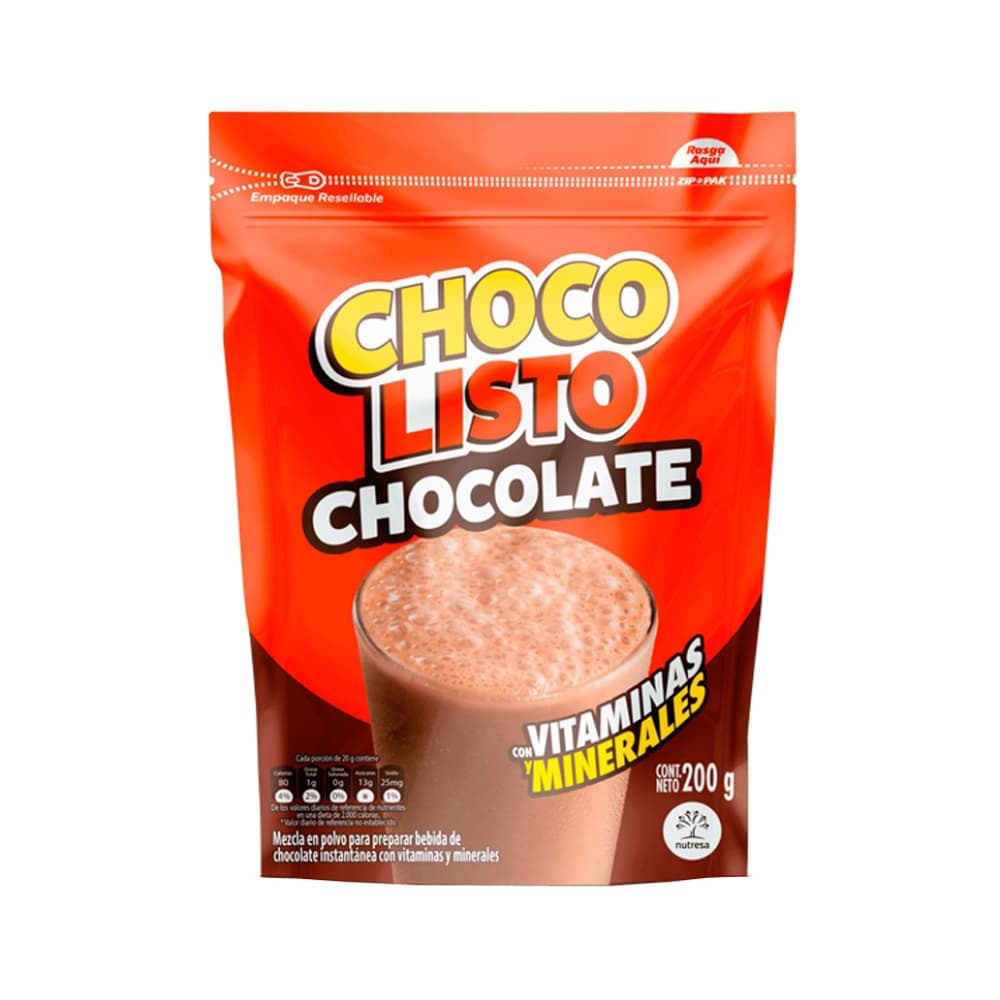 Chocolate en polvo Choco Listo (200 g / 7.05 oz) - Imagen 1