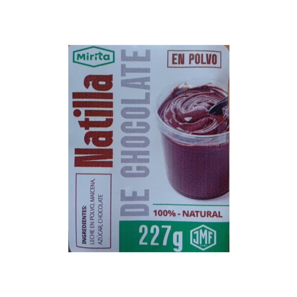 Natilla de chocolate Mirita (227 g / 8.01 oz) - Miniatura 2